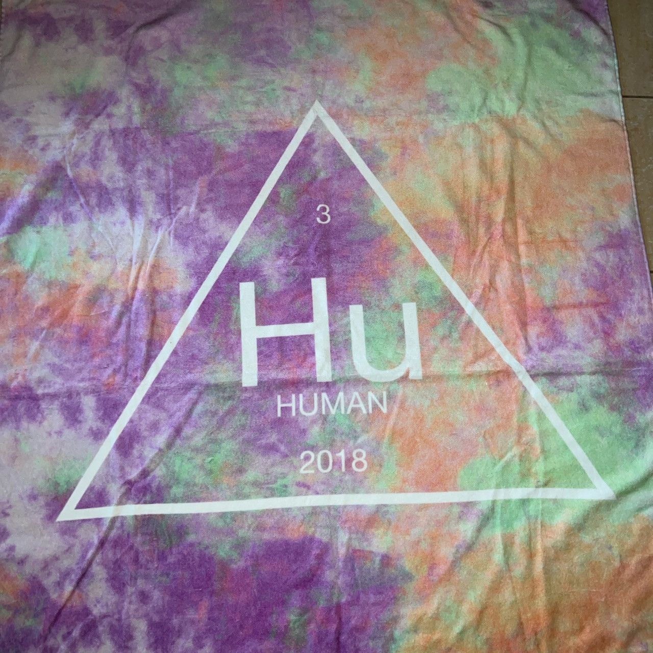 Adidas × Pharrell adidas pharell human race tye dye towel/blanket Size ONE SIZE - 2 Thumbnail