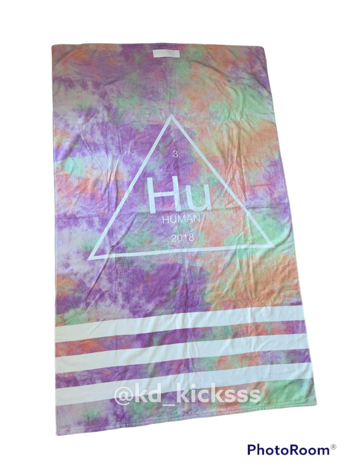 Adidas × Pharrell adidas pharell human race tye dye towel/blanket Size ONE SIZE - 1 Thumbnail