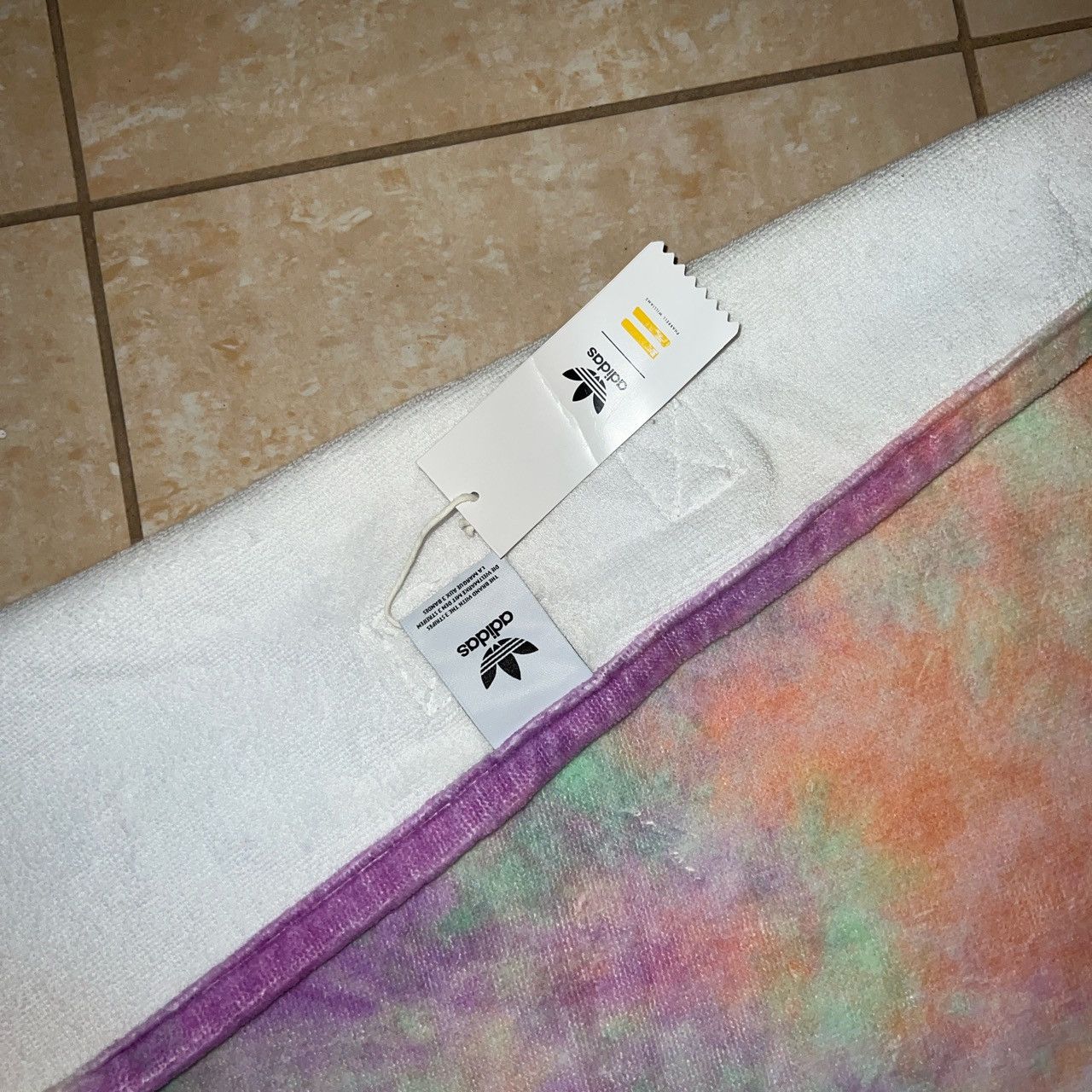 Adidas × Pharrell adidas pharell human race tye dye towel/blanket Size ONE SIZE - 4 Thumbnail