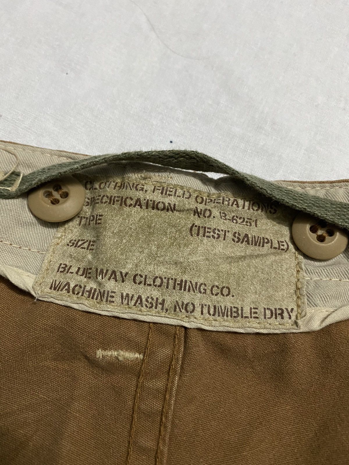 Japanese Brand × Vintage Steals‼️Vintage Blueway Military Style pant Size US 30 / EU 46 - 7 Thumbnail