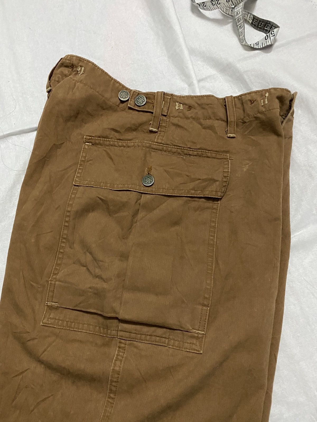 Japanese Brand × Vintage Steals‼️Vintage Blueway Military Style pant Size US 30 / EU 46 - 3 Thumbnail