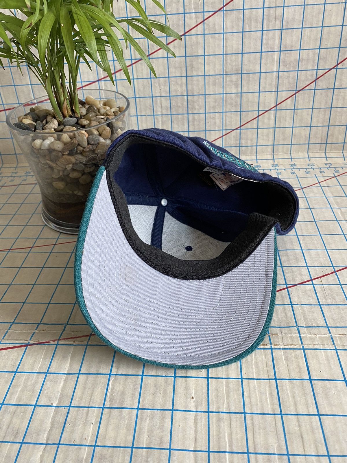 MLB × Starter × Vintage Vintage Starter Seattle Mariners Starfit Flex-Fit Hat Size ONE SIZE - 6 Thumbnail