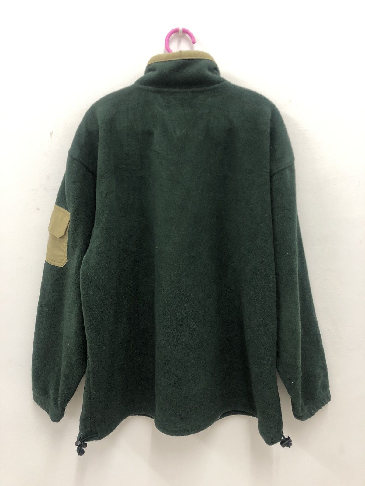 Tommy Hilfiger Rare TOMMY HILFIGER Spell Out Big Logo Fleece Jacket Size US S / EU 44-46 / 1 - 5 Thumbnail