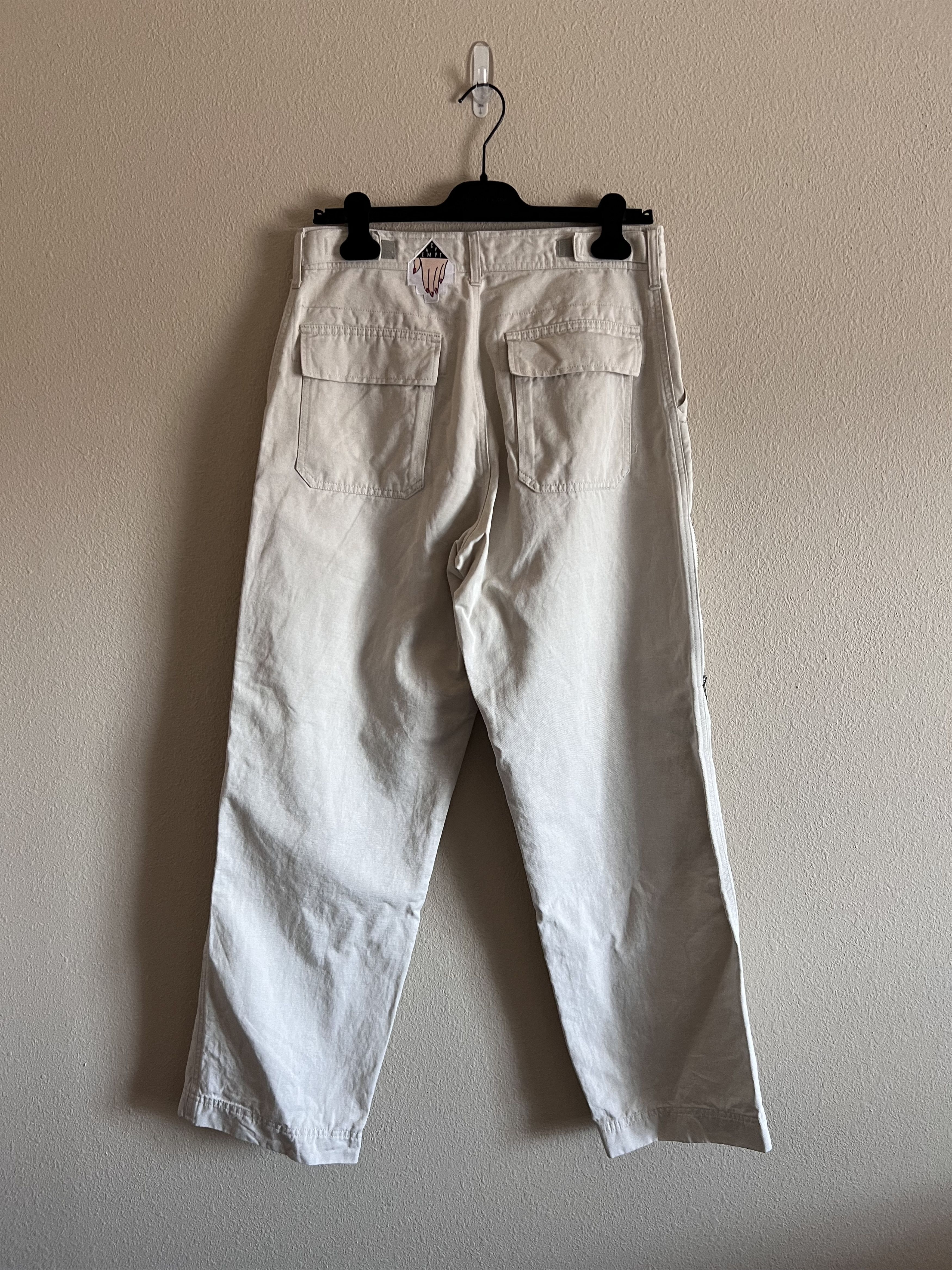 Cav Empt Cav Empt Side Zip Pants in White Size US 32 / EU 48 - 5 Thumbnail