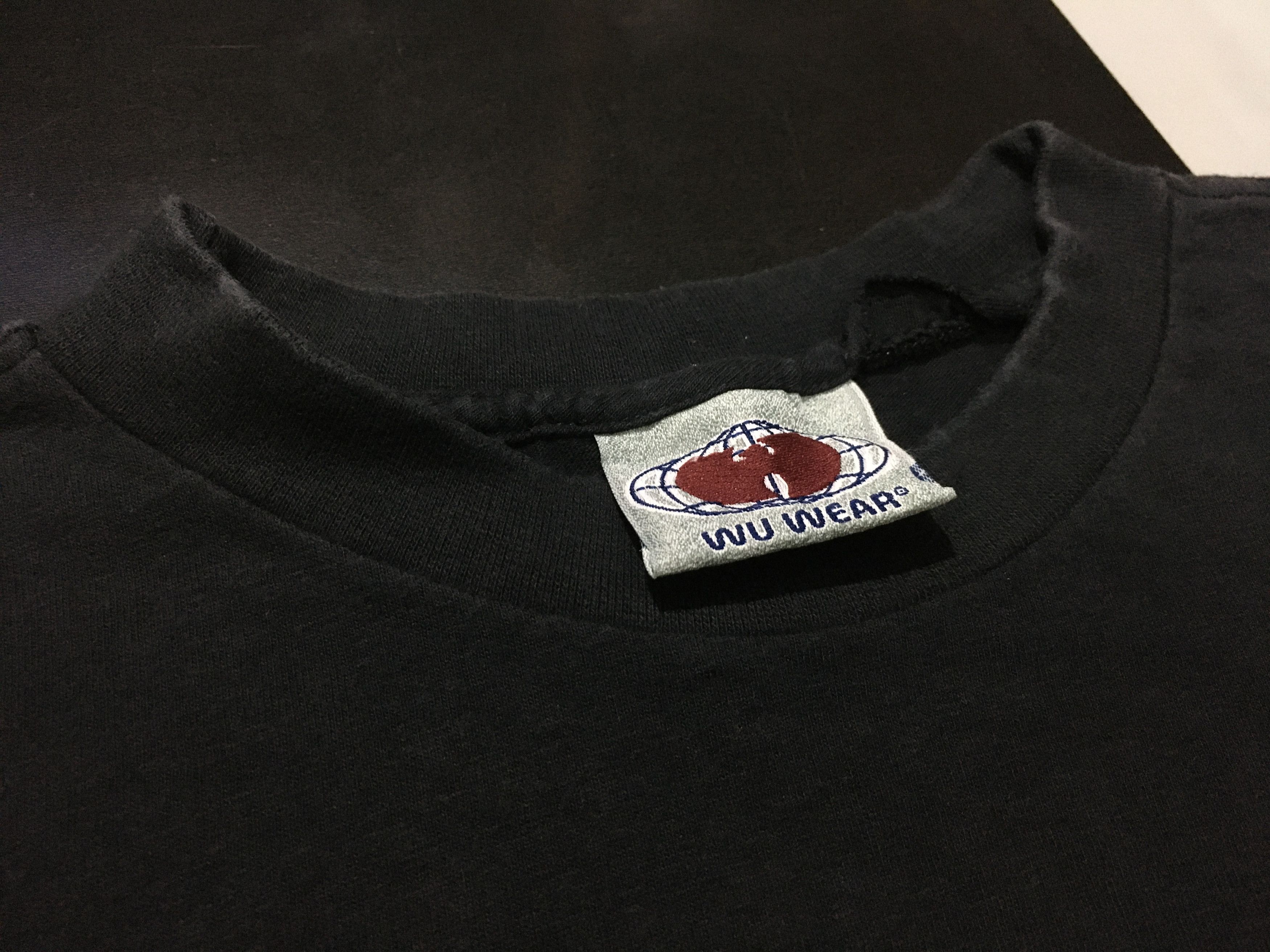 Rap Tees × Vintage × Wu-Tang Clan 🔥 Vintage Wu Wear Shirt Wu-tang Clan Made In USA Size US L / EU 52-54 / 3 - 3 Thumbnail