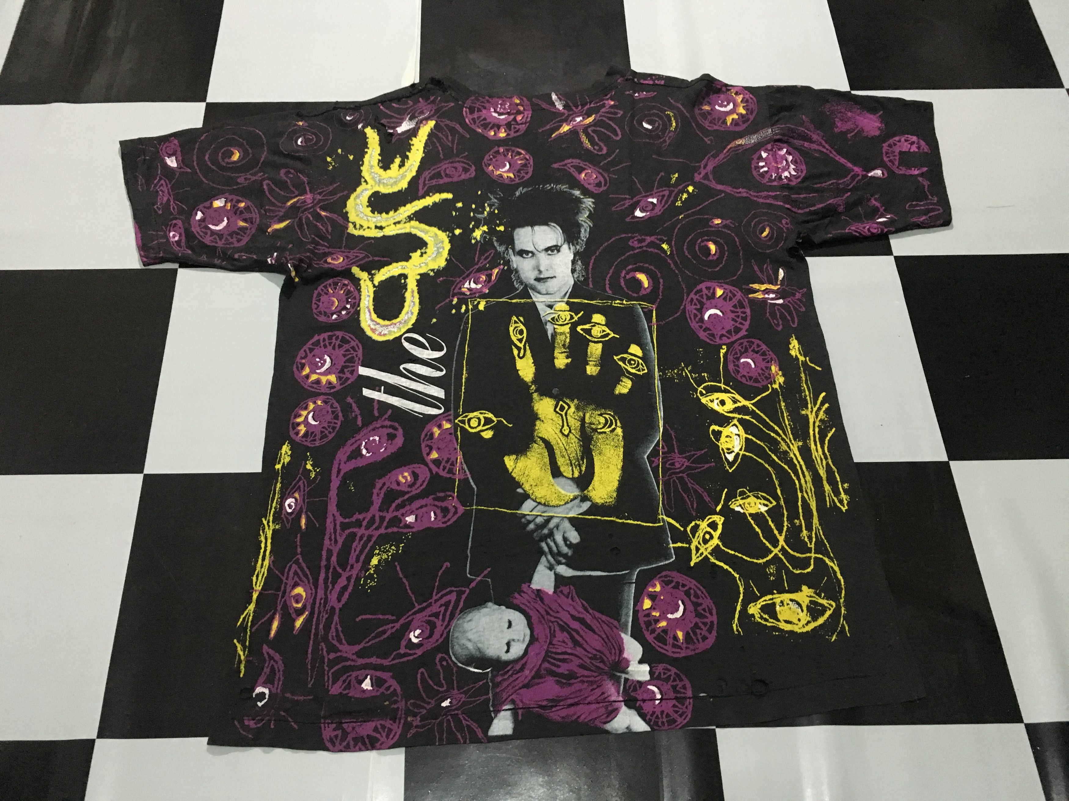 Band Tees × Vintage 🔥 Vintage The Cure Shirt Robert Smith OVP Single stitch Size US L / EU 52-54 / 3 - 5 Thumbnail