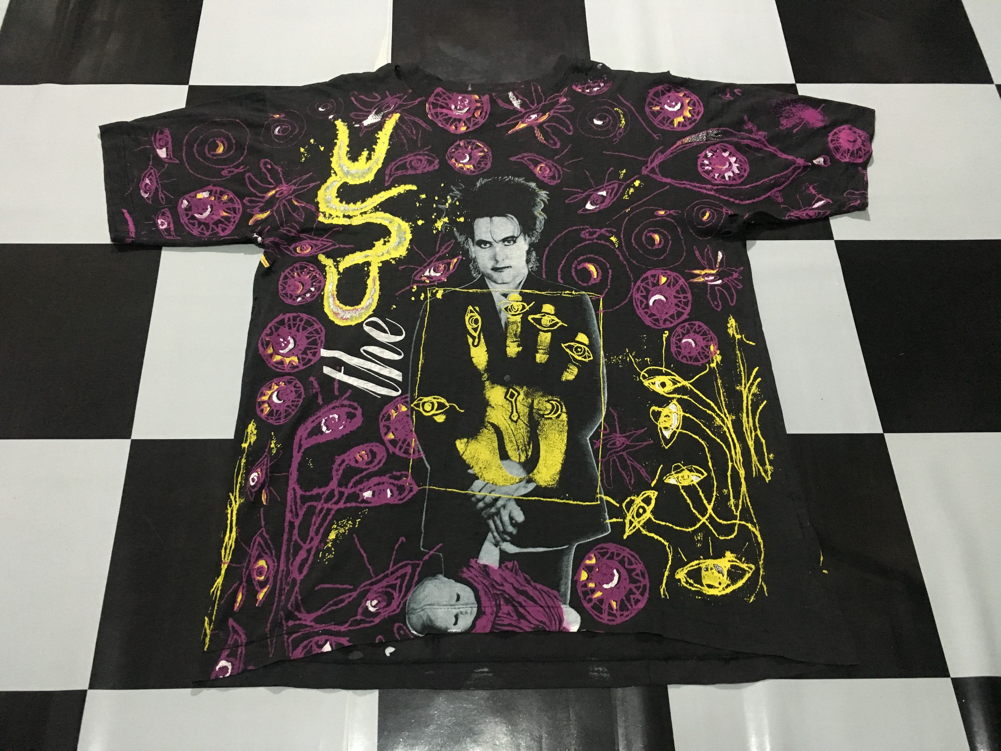 Band Tees × Vintage 🔥 Vintage The Cure Shirt Robert Smith OVP Single stitch Size US L / EU 52-54 / 3 - 2 Thumbnail
