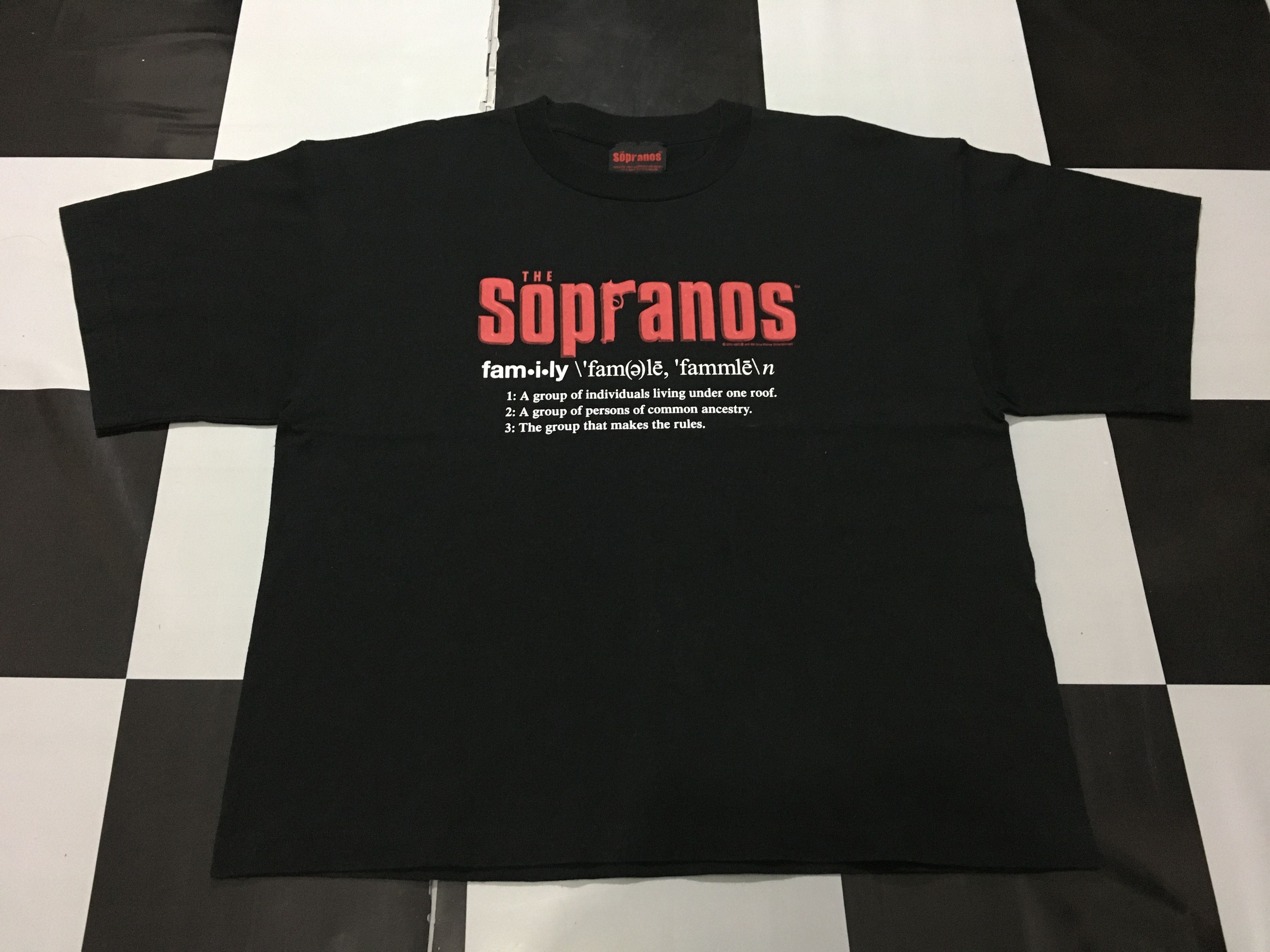 Vintage 🔥 Rare Vintage The Sopranos Shirt HBO 2000 Size US XL / EU 56 / 4 - 2 Thumbnail