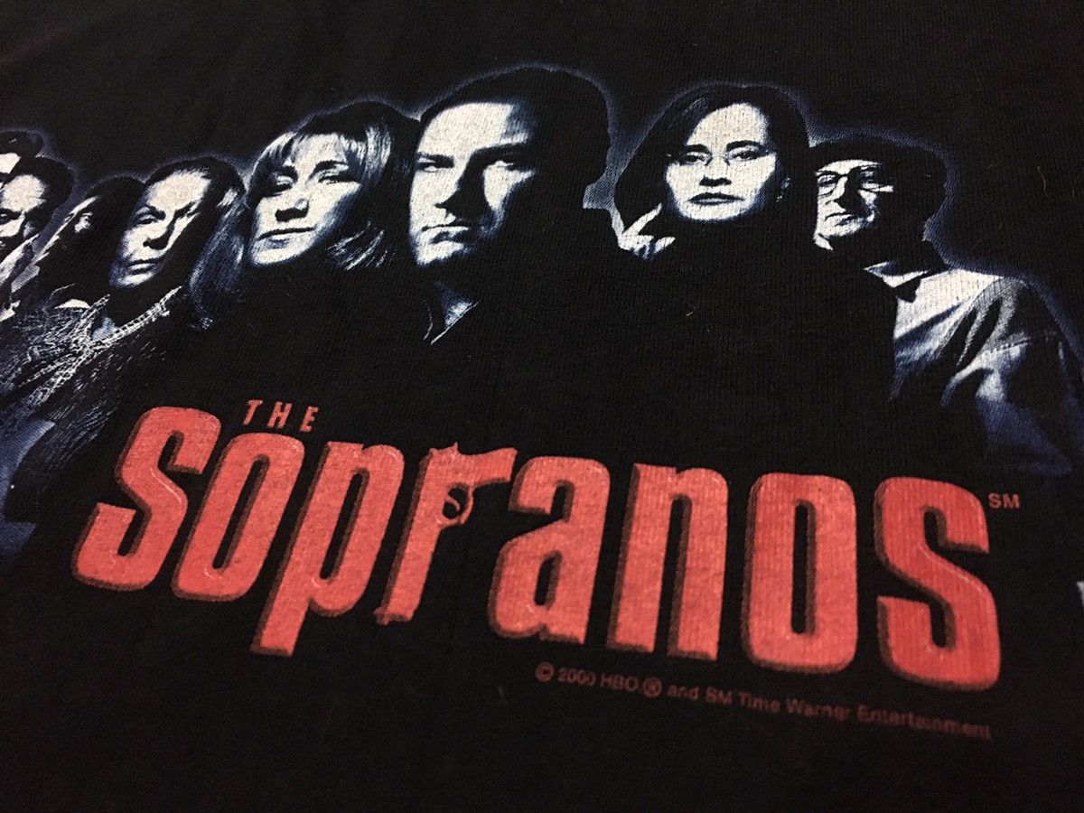 Vintage 🔥 Rare Vintage The Sopranos Shirt 2000 HBO Official Size US XXL / EU 58 / 5 - 3 Thumbnail