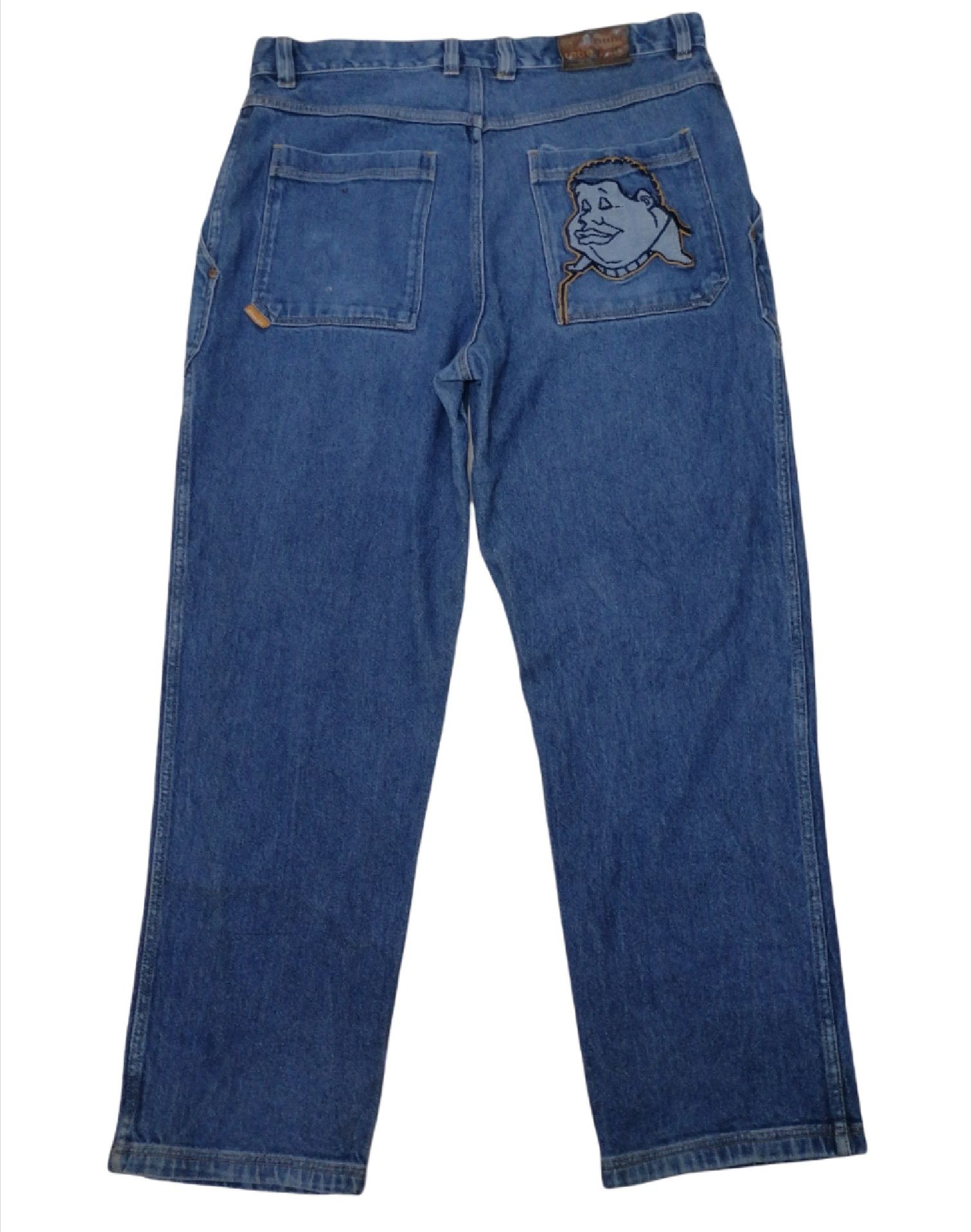 Fubu Vintage Fubu Platinum checkered Carpenter Jeans Fat Albert Size US 42 / EU 58 - 3 Thumbnail