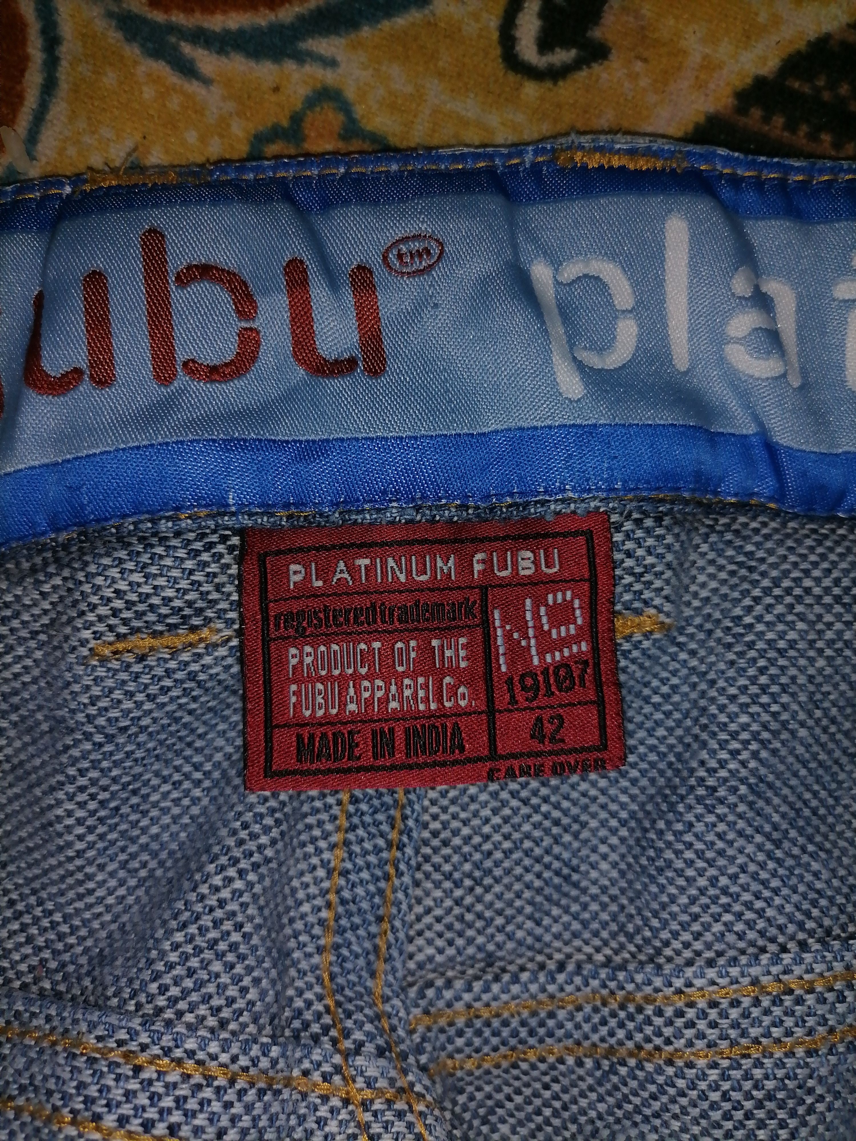 Fubu Vintage Fubu Platinum checkered Carpenter Jeans Fat Albert Size US 42 / EU 58 - 6 Thumbnail