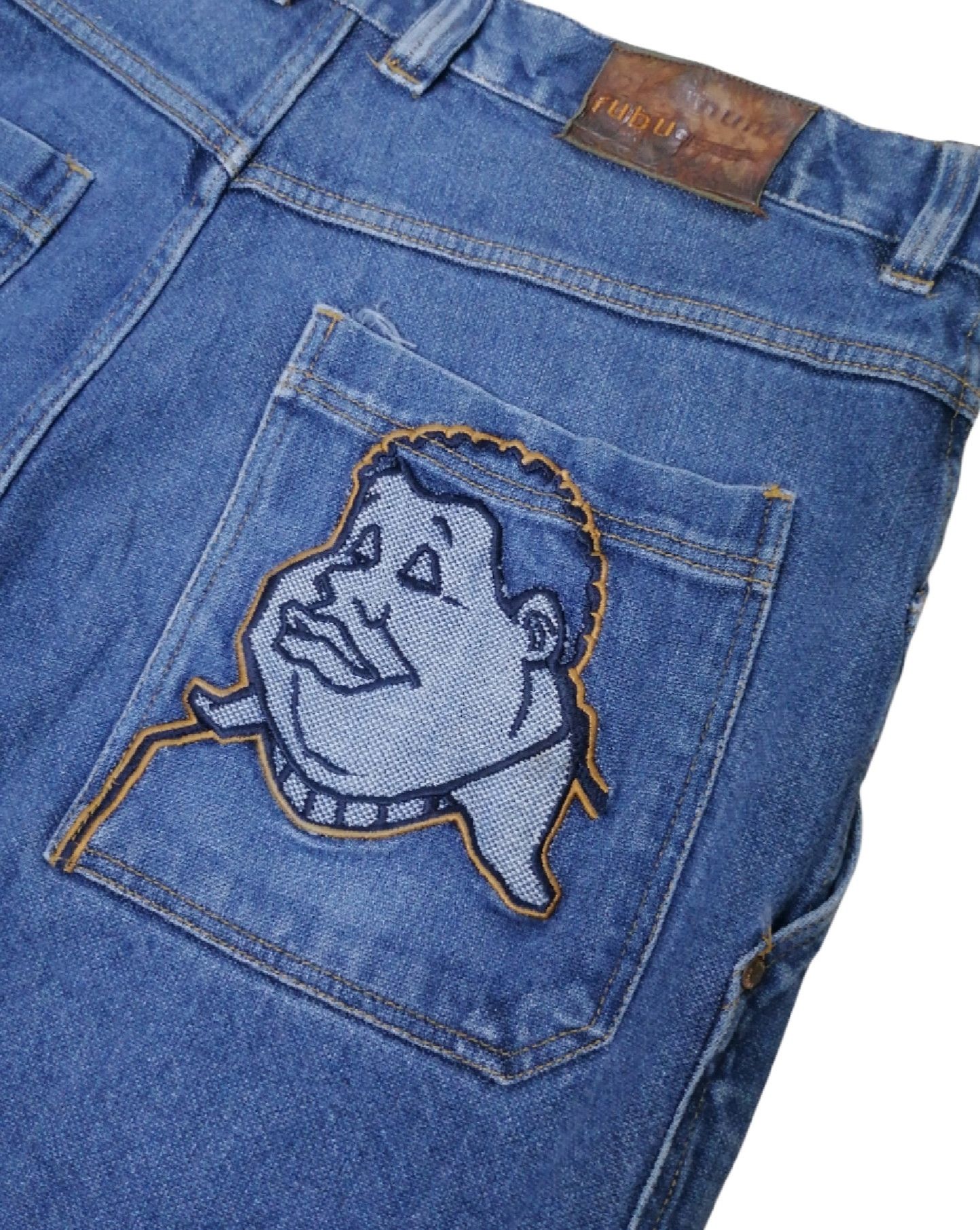 Fubu Vintage Fubu Platinum checkered Carpenter Jeans Fat Albert Size US 42 / EU 58 - 1 Thumbnail