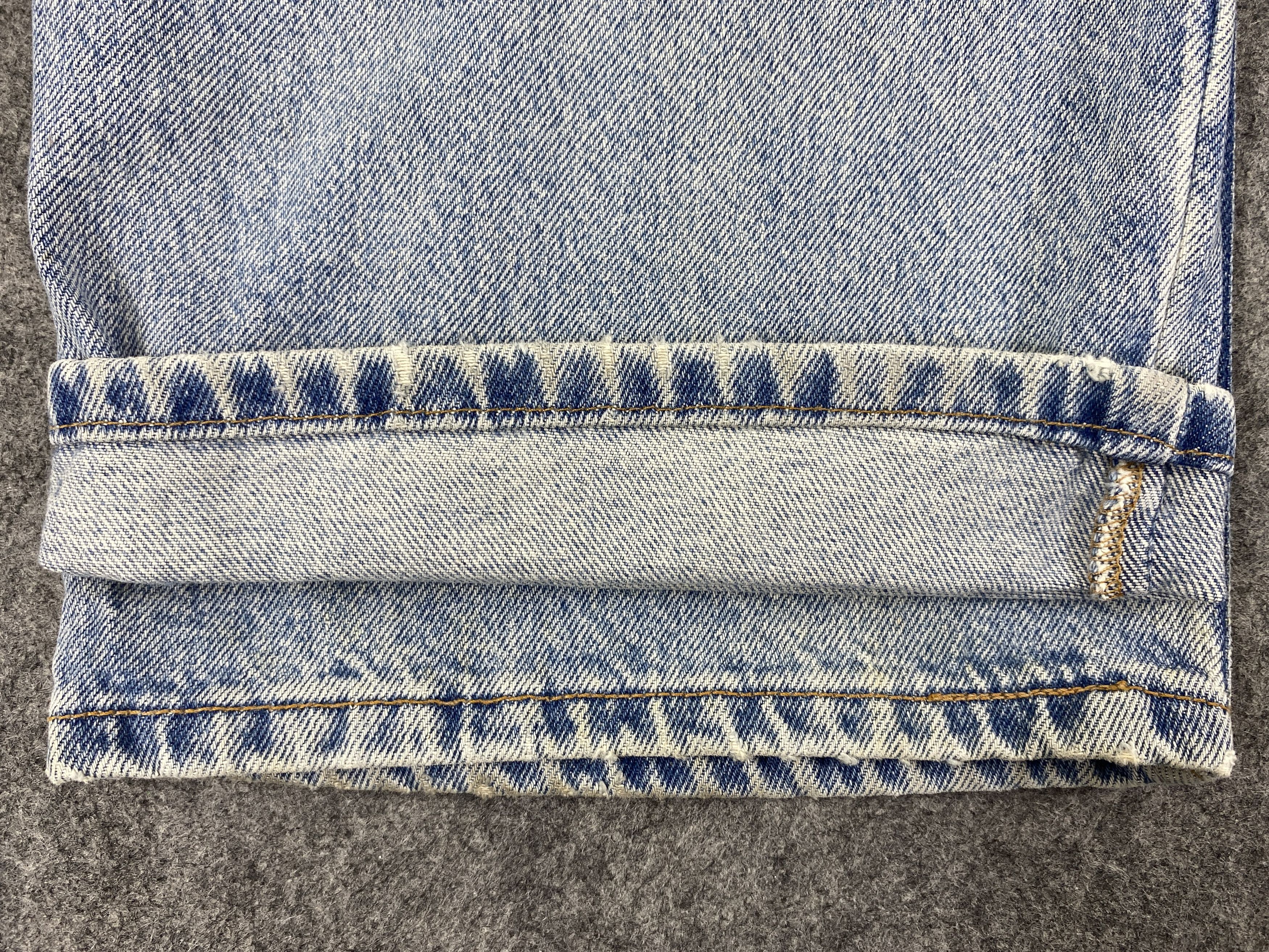Levi's Light Blue Wash Vintage Low Rise Levi's 529 34x29 -JN1702 Size US 34 / EU 50 - 11 Thumbnail