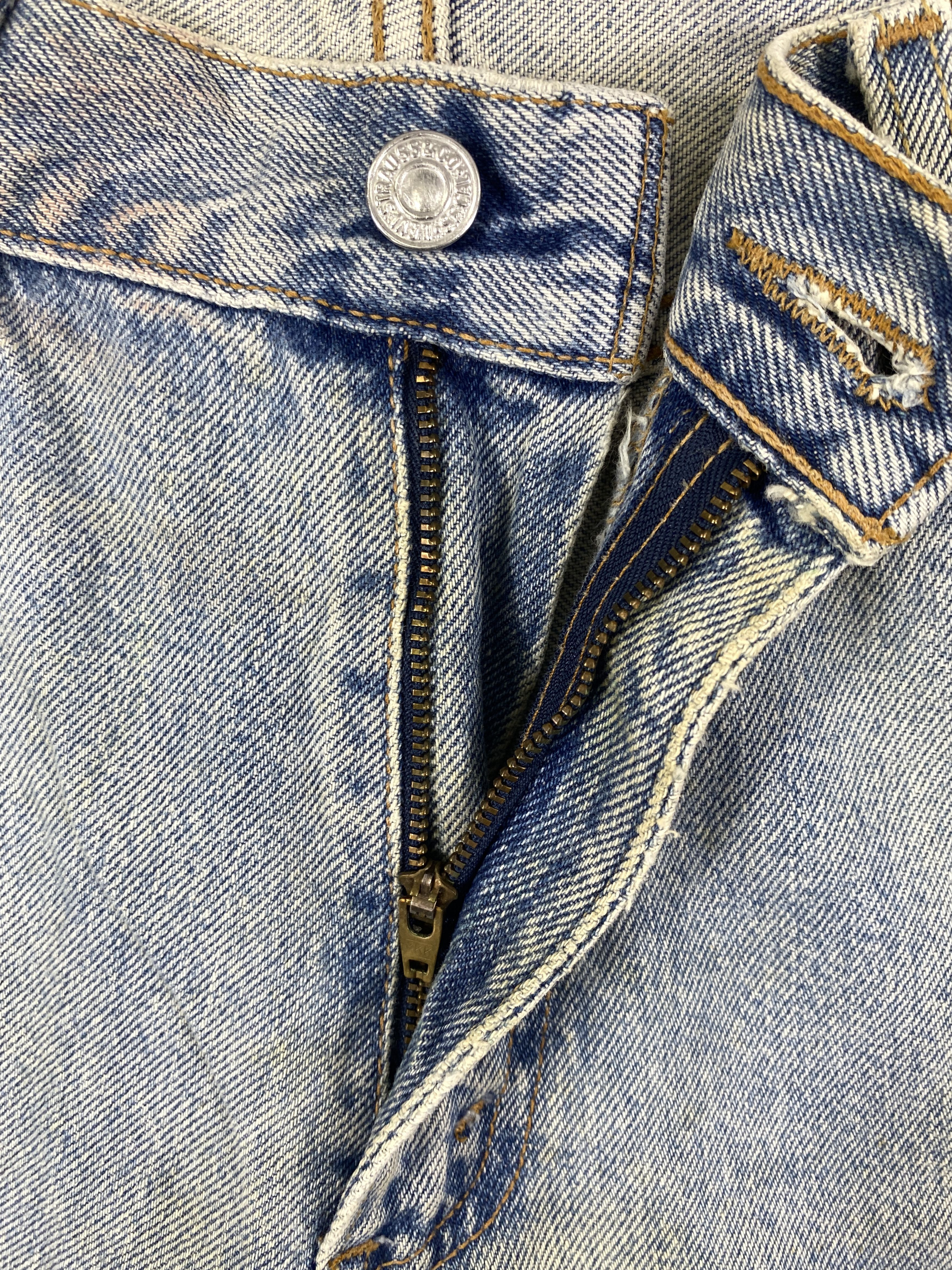 Levi's Light Blue Wash Vintage Low Rise Levi's 529 34x29 -JN1702 Size US 34 / EU 50 - 6 Thumbnail
