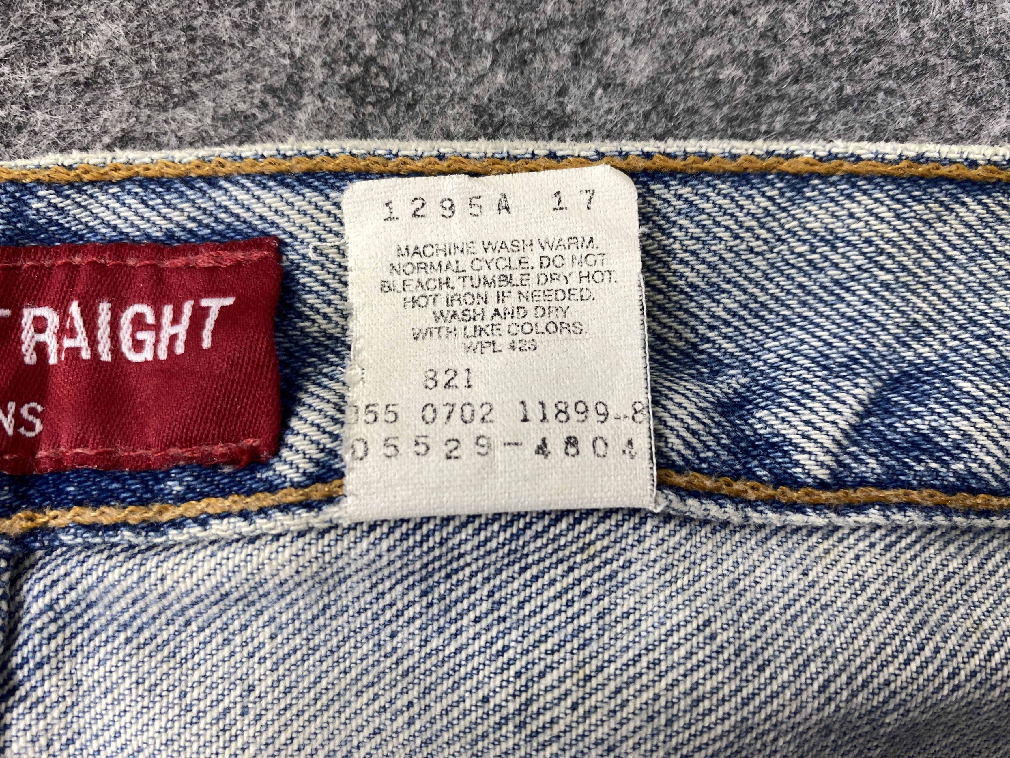Levi's Light Blue Wash Vintage Low Rise Levi's 529 34x29 -JN1702 Size US 34 / EU 50 - 9 Thumbnail