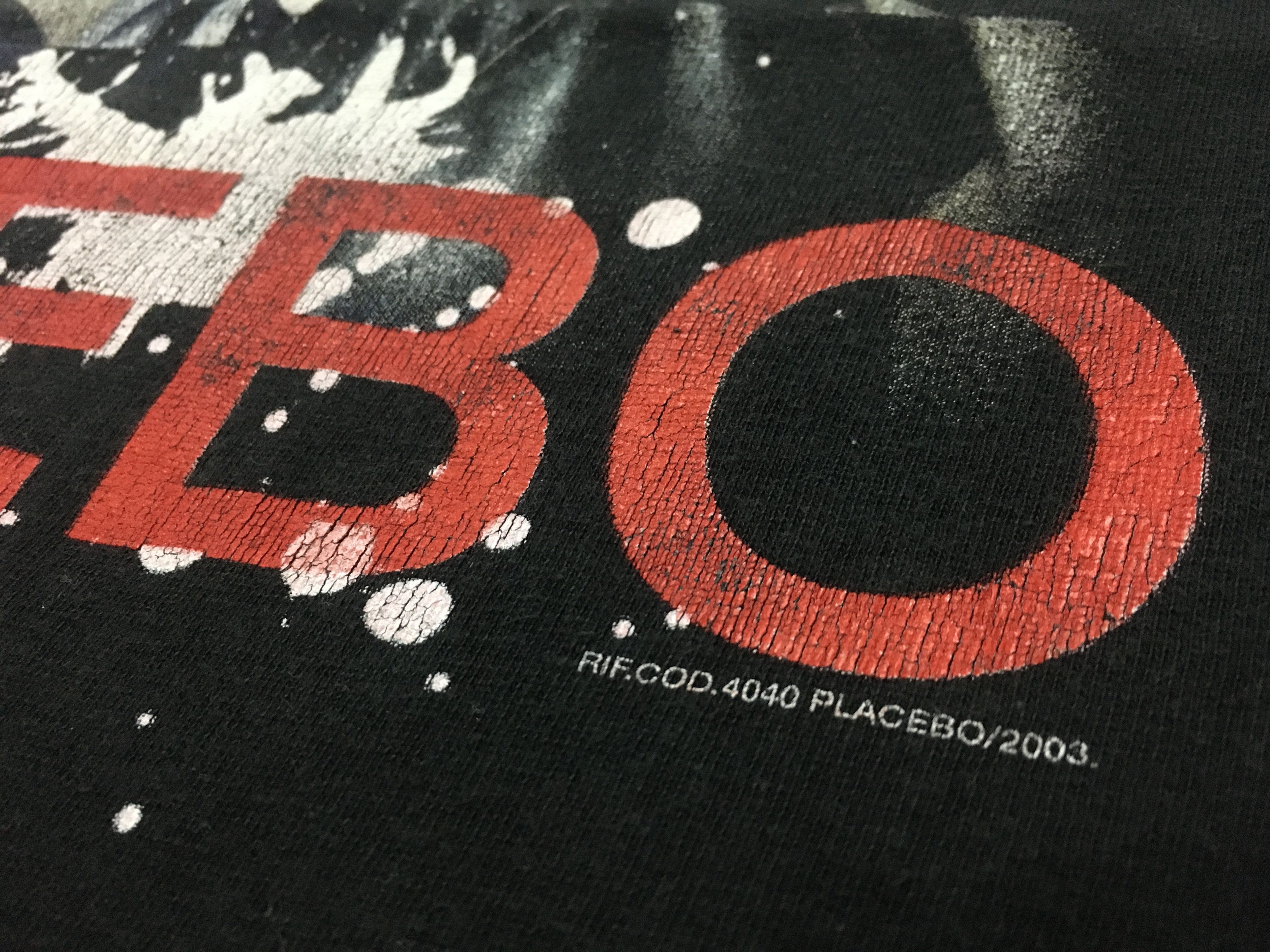 Band Tees × Vintage 🔥Vintage Placebo Shirt 2000s Britpop Alternative Size US XL / EU 56 / 4 - 5 Thumbnail