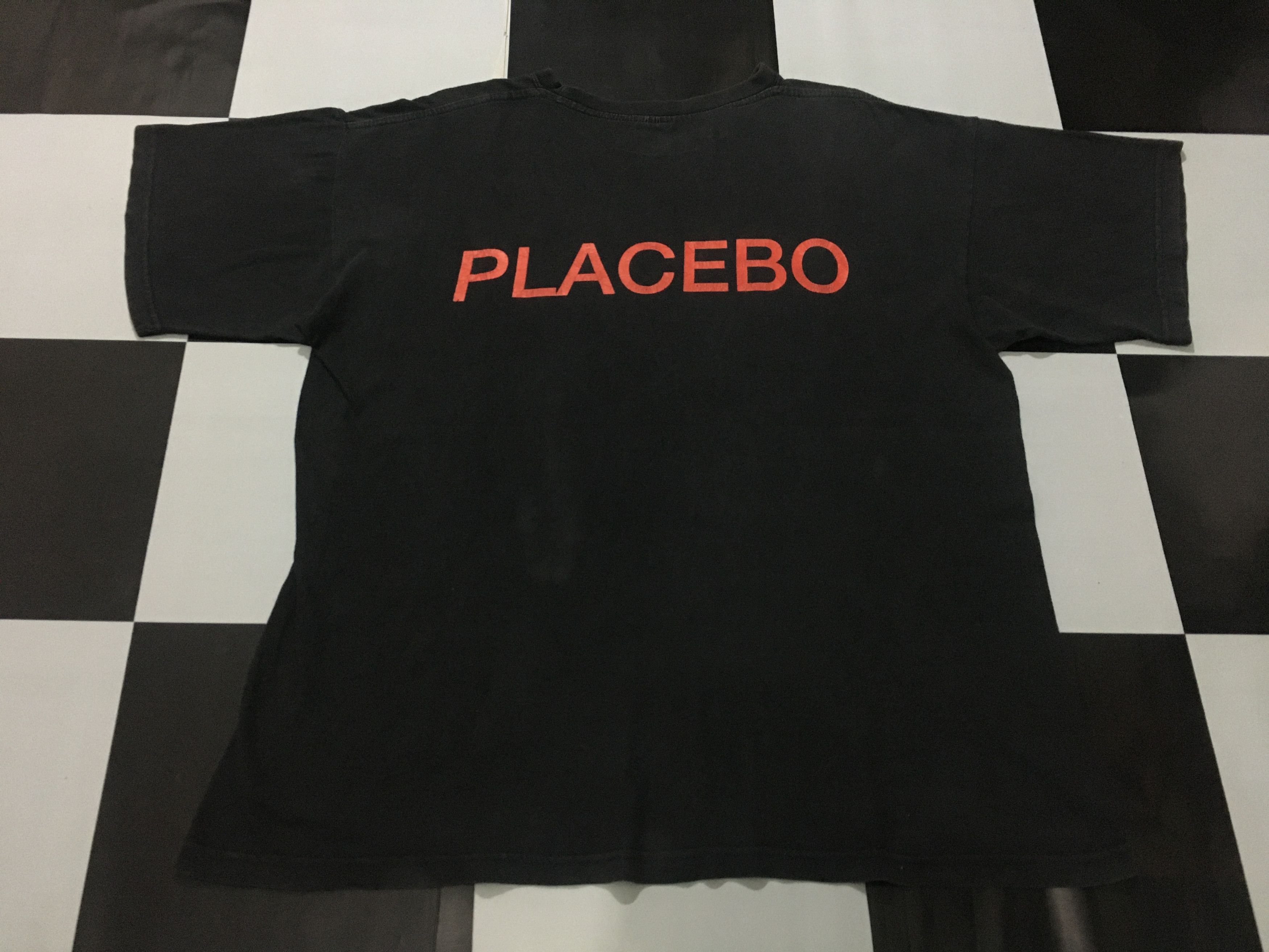 Band Tees × Vintage 🔥Vintage Placebo Shirt 2000s Britpop Alternative Size US XL / EU 56 / 4 - 3 Thumbnail