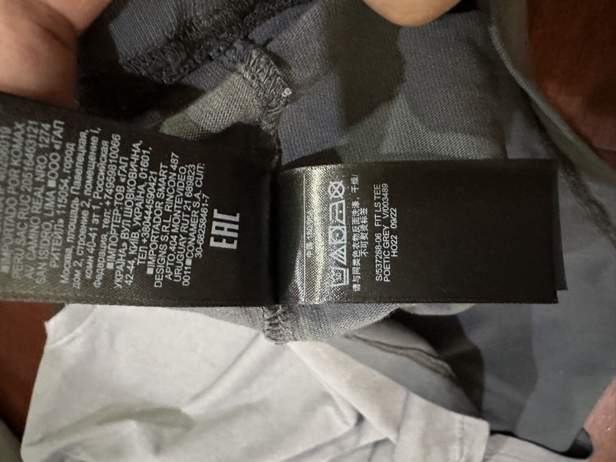 Gap × Kanye West Long Sleeve FIT LS Tee T Shirt Yeezy YZY Gap Size US XXL / EU 58 / 5 - 3 Thumbnail