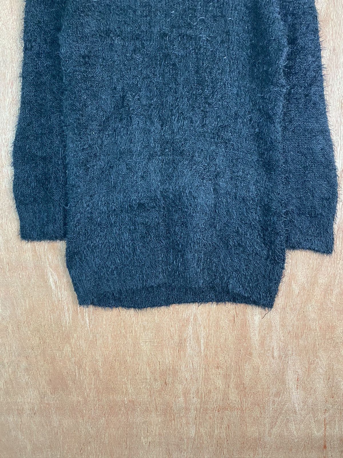 Homespun Knitwear × Japanese Brand DL Hk Works London Shag Shaggy Fur Mohair Knitwear #B638 Size XL / US 12-14 / IT 48-50 - 3 Thumbnail
