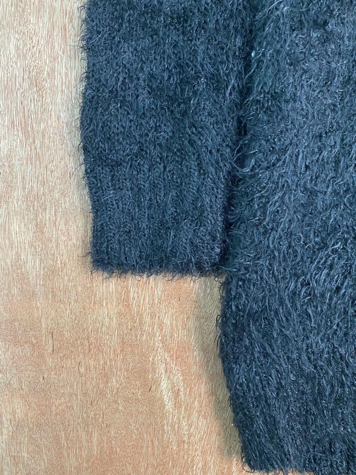 Homespun Knitwear × Japanese Brand DL Hk Works London Shag Shaggy Fur Mohair Knitwear #B638 Size XL / US 12-14 / IT 48-50 - 4 Thumbnail