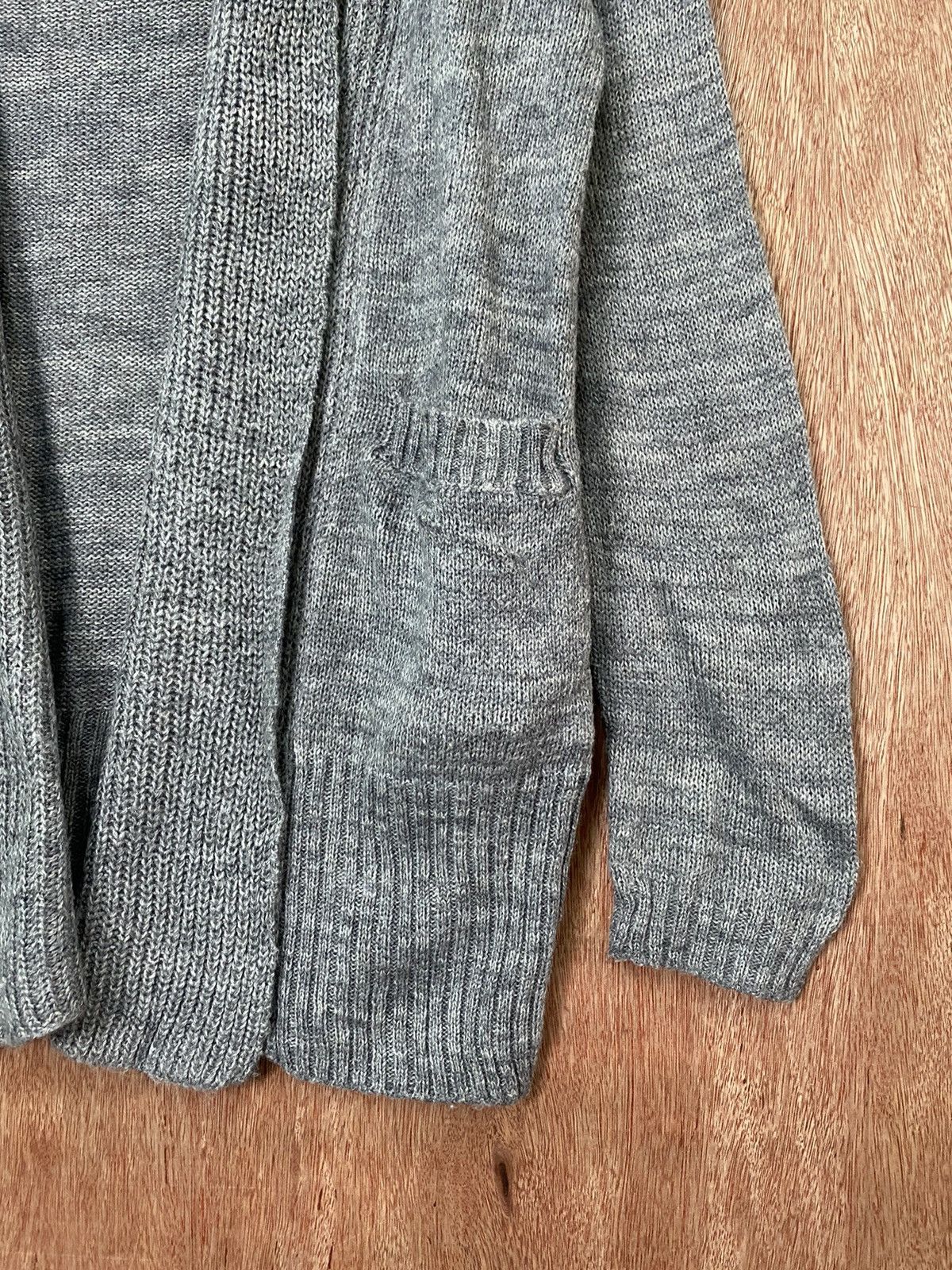 Homespun Knitwear × Japanese Brand Simplicite japan Grey Cardigan Knitwear #B574 Size US M / EU 48-50 / 2 - 5 Thumbnail