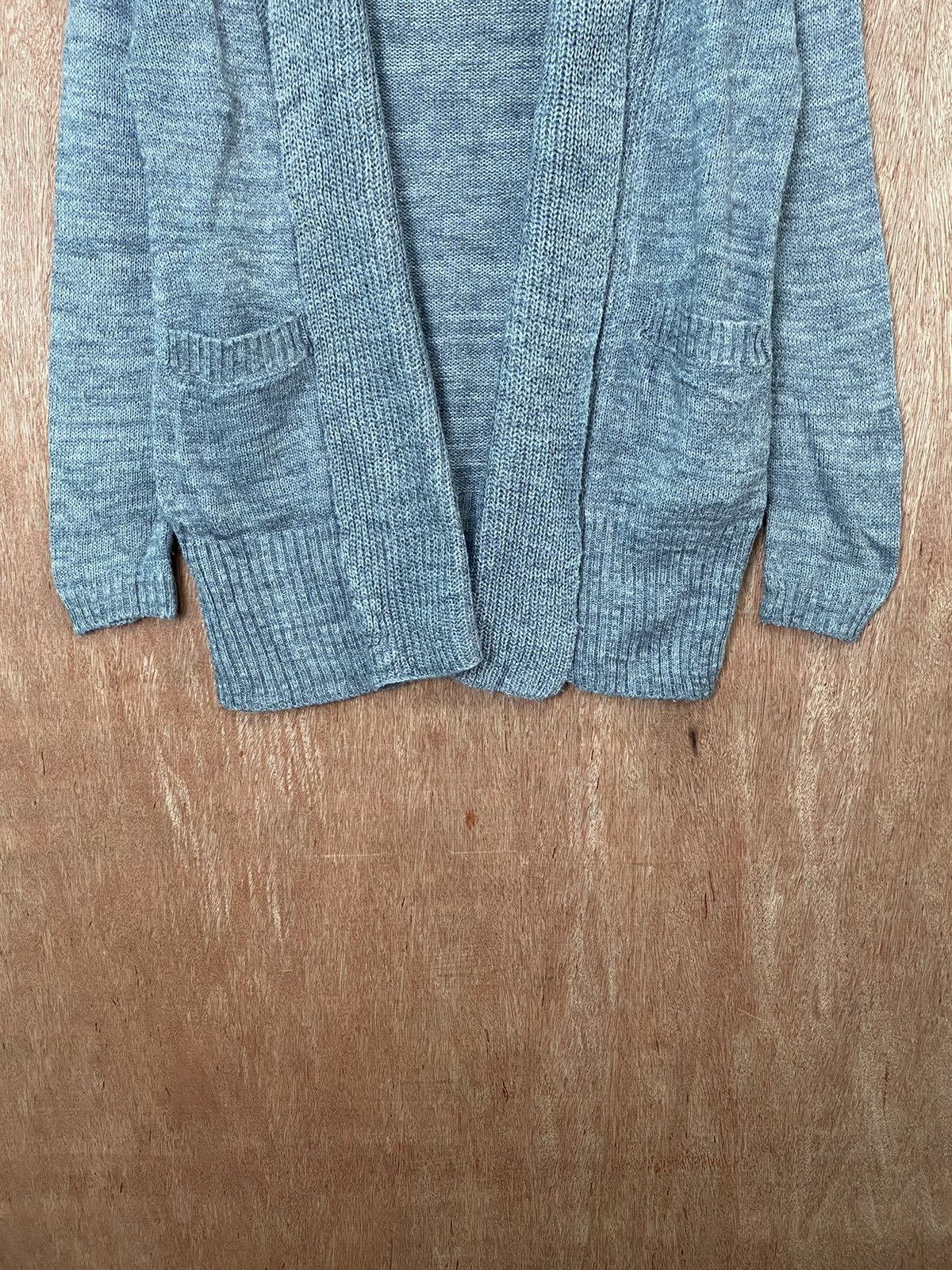 Homespun Knitwear × Japanese Brand Simplicite japan Grey Cardigan Knitwear #B574 Size US M / EU 48-50 / 2 - 3 Thumbnail