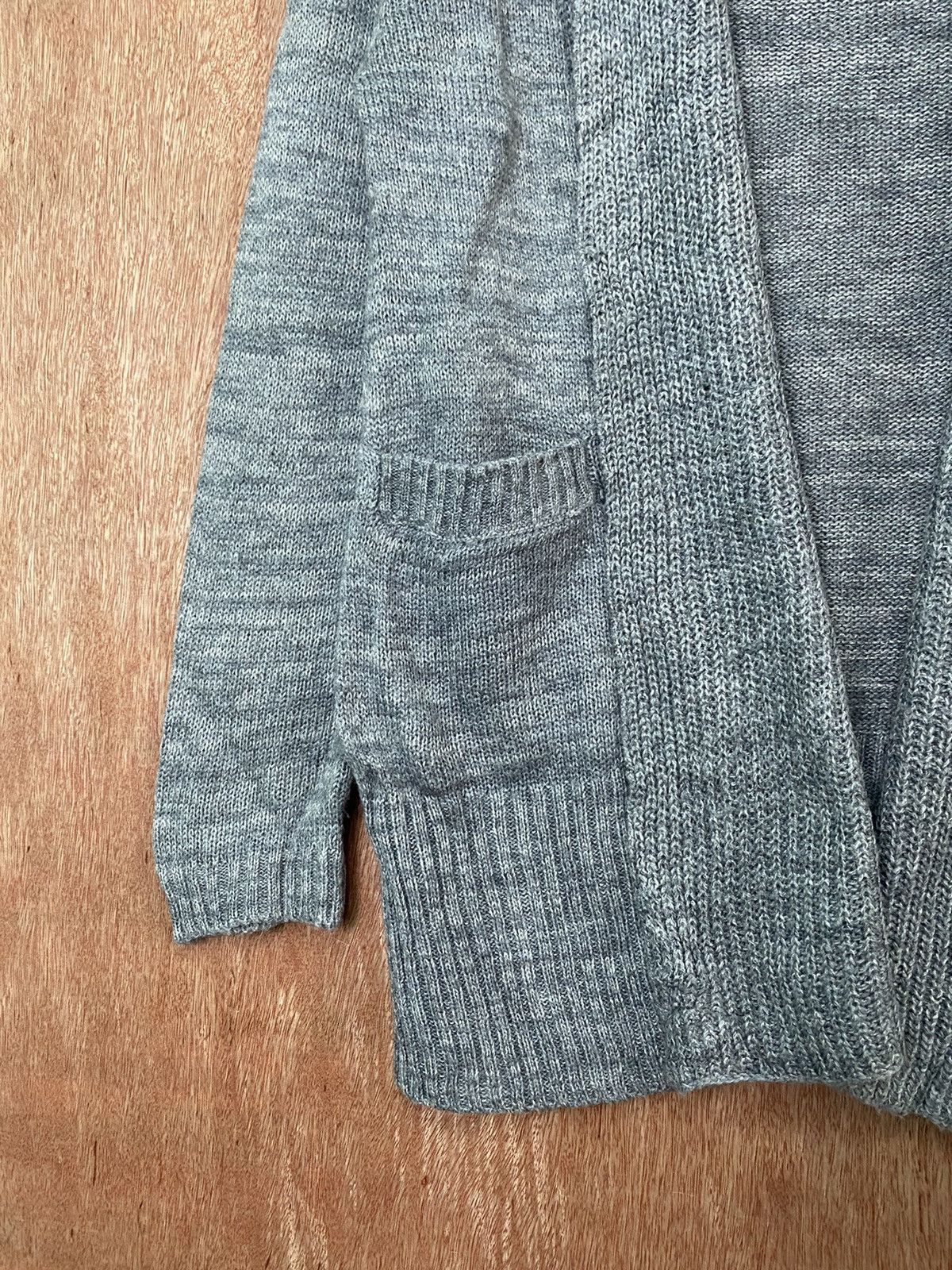 Homespun Knitwear × Japanese Brand Simplicite japan Grey Cardigan Knitwear #B574 Size US M / EU 48-50 / 2 - 4 Thumbnail