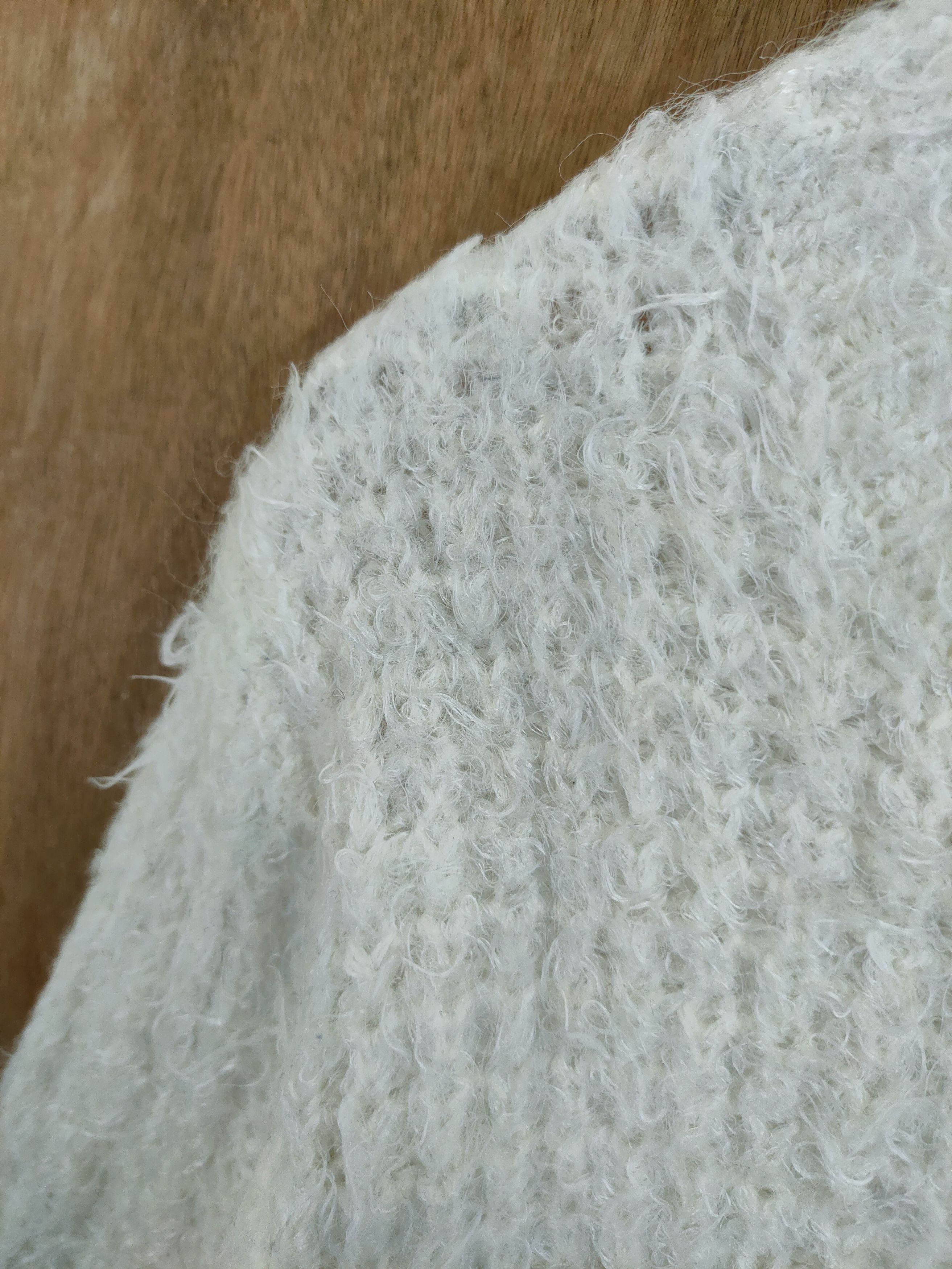 Japanese Brand D Cecil McBee mohair fur shag shaggy knitwear #46-969 Size US S / EU 44-46 / 1 - 5 Thumbnail