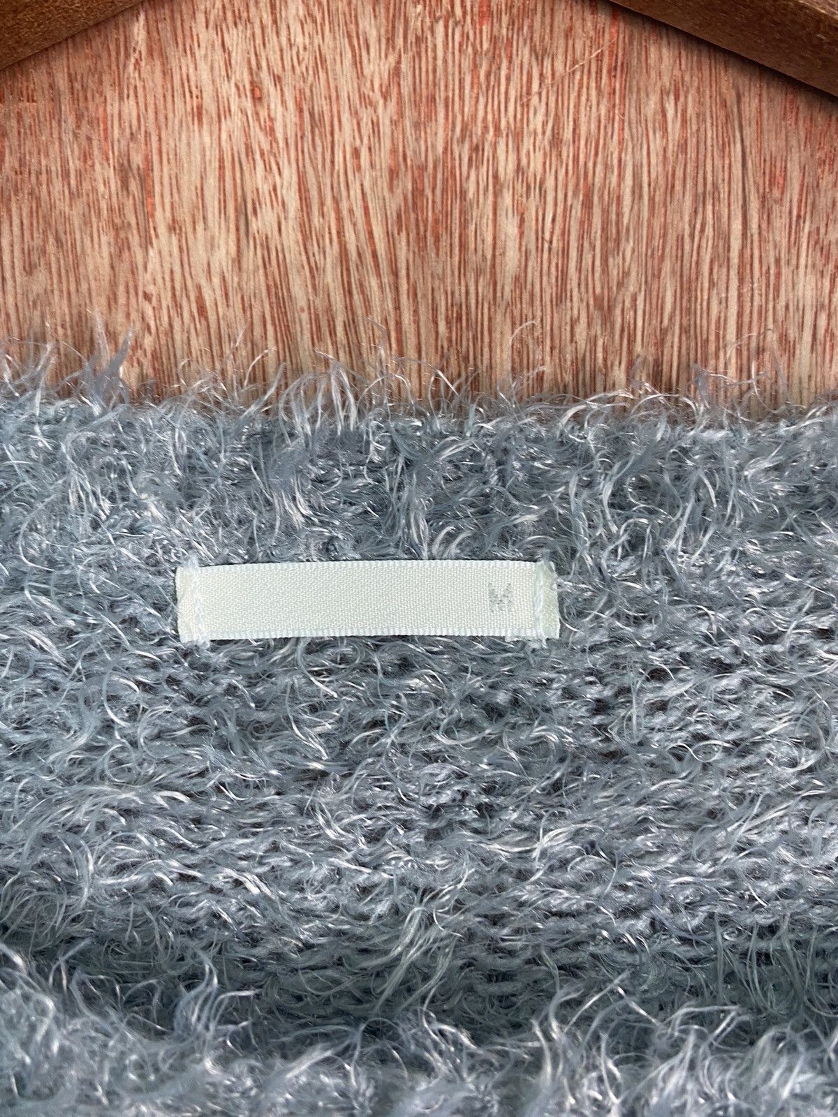 Homespun Knitwear DL Gu japan Grey Shag Shaggy Fur Mohair Knitwear #B627 Size US M / EU 48-50 / 2 - 7 Thumbnail
