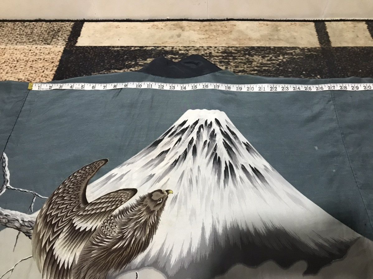 Japanese Brand × Vintage Vintage SILK Kimono Mount Fuji and Eagle Size US XXL / EU 58 / 5 - 10 Thumbnail