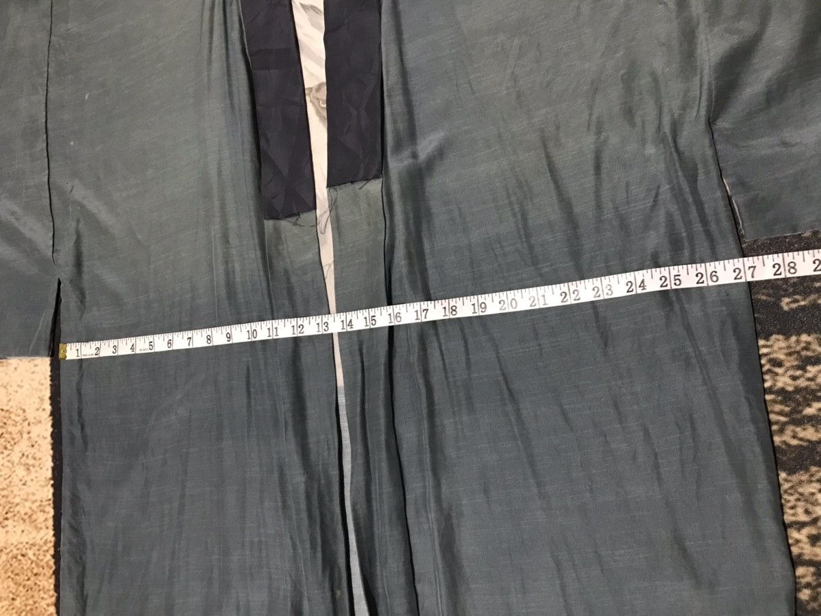 Japanese Brand × Vintage Vintage SILK Kimono Mount Fuji and Eagle Size US XXL / EU 58 / 5 - 8 Thumbnail