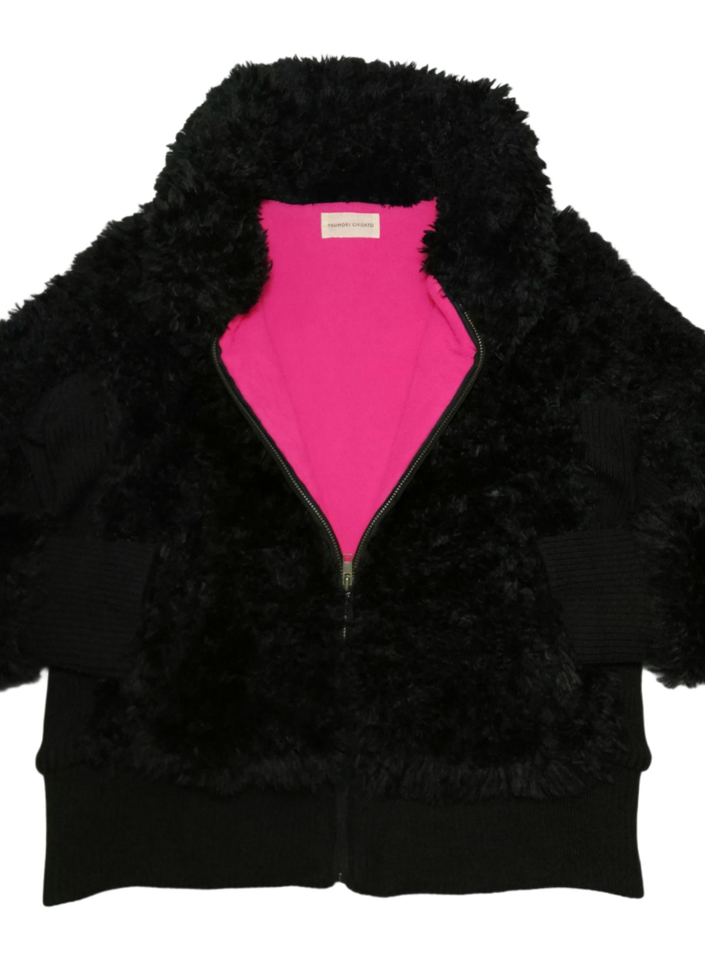 Issey Miyake × Tsumori Chisato 🔥DOPE RARE Tsumori Chisato By Issey Miyake Faux Fur Jacket Size US M / EU 48-50 / 2 - 5 Thumbnail