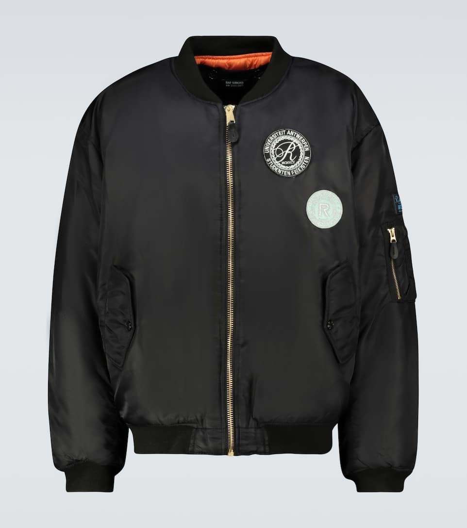 Raf Simons Nylon Patched Bomber Size US XL / EU 56 / 4 - 3 Thumbnail