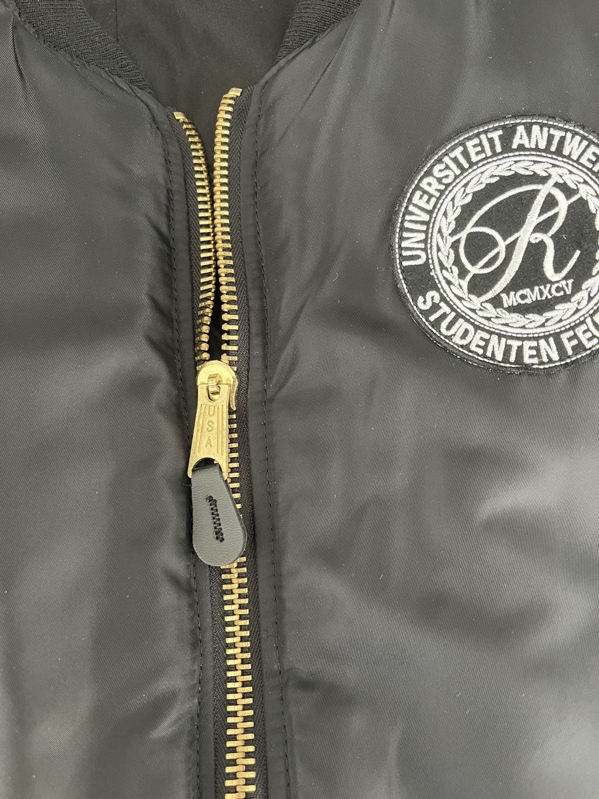 Raf Simons Nylon Patched Bomber Size US XL / EU 56 / 4 - 6 Thumbnail
