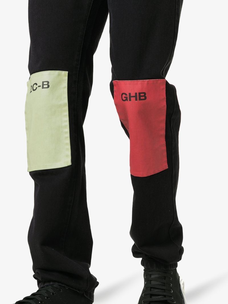 Raf Simons Drugs Patch Denim Pants Size US 31 - 9 Thumbnail