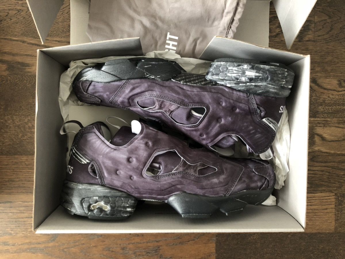 Reebok × Vetements Black Reebok Edition Instapump Fury Sneakers Size US 10 / EU 43 - 3 Thumbnail
