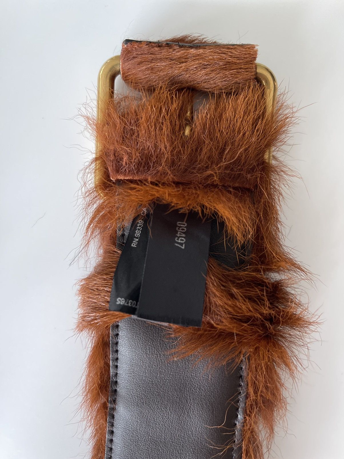 Prada Prada Fur Belt AW17 Size 32 - 6 Thumbnail