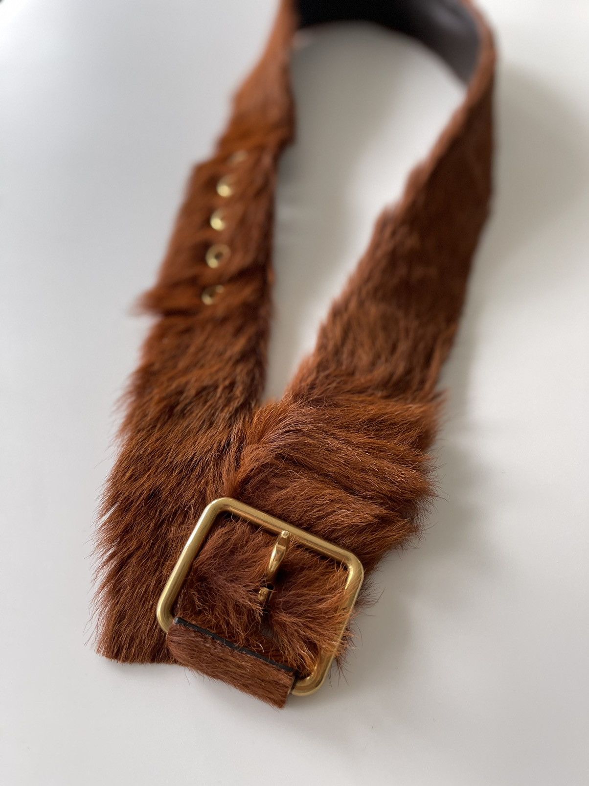 Prada Prada Fur Belt AW17 Size 32 - 4 Thumbnail