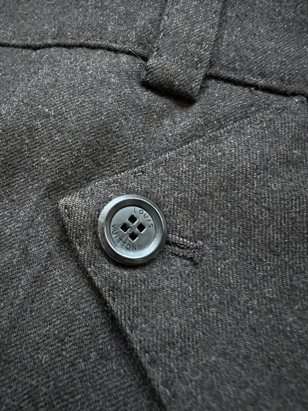 Louis Vuitton Louis Vuitton Pants Trousers Womens Wool Brown Size 36/XS Size 27" / US 4 / IT 40 - 12 Thumbnail
