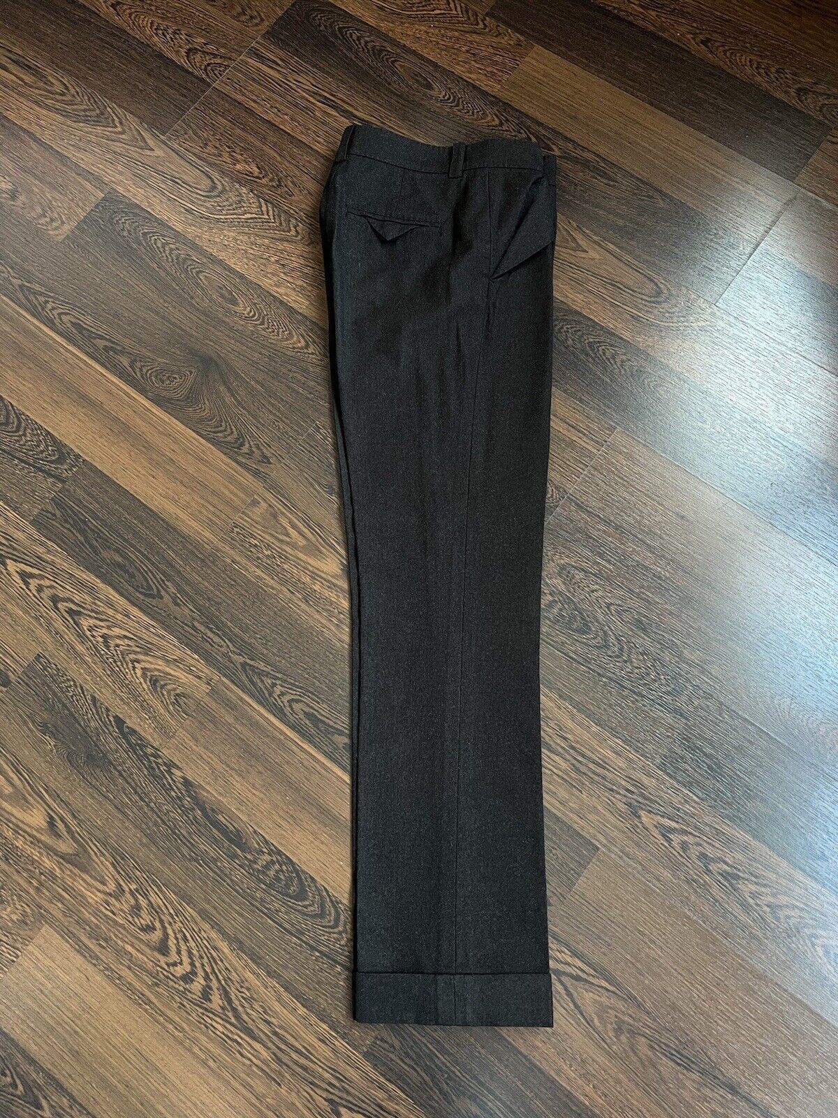 Louis Vuitton Louis Vuitton Pants Trousers Womens Wool Brown Size 36/XS Size 27" / US 4 / IT 40 - 8 Thumbnail