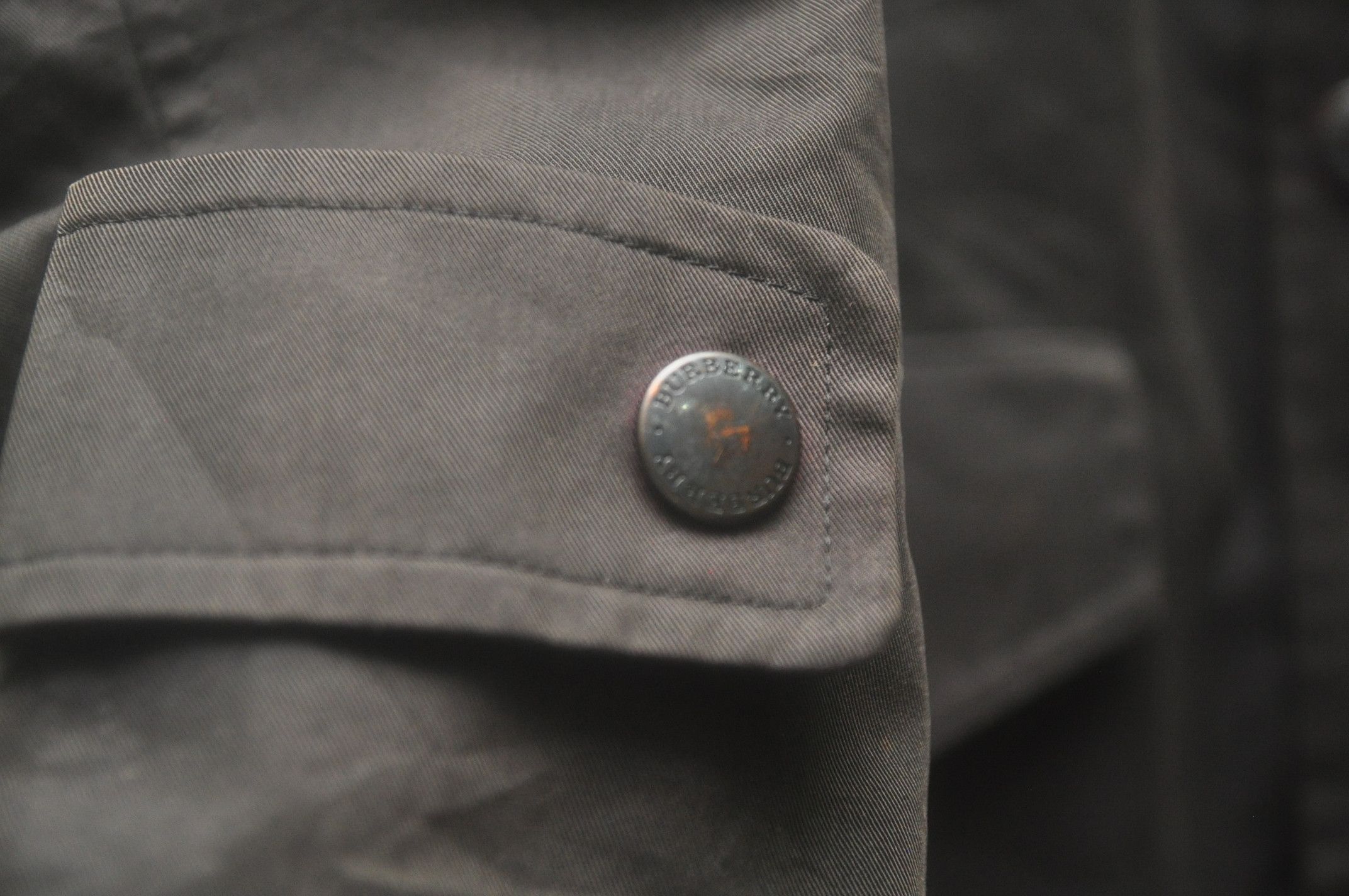 Burberry × Japanese Brand Vintage Burberrys Travis Scott Fashion Style Long Jacket Size US L / EU 52-54 / 3 - 10 Thumbnail