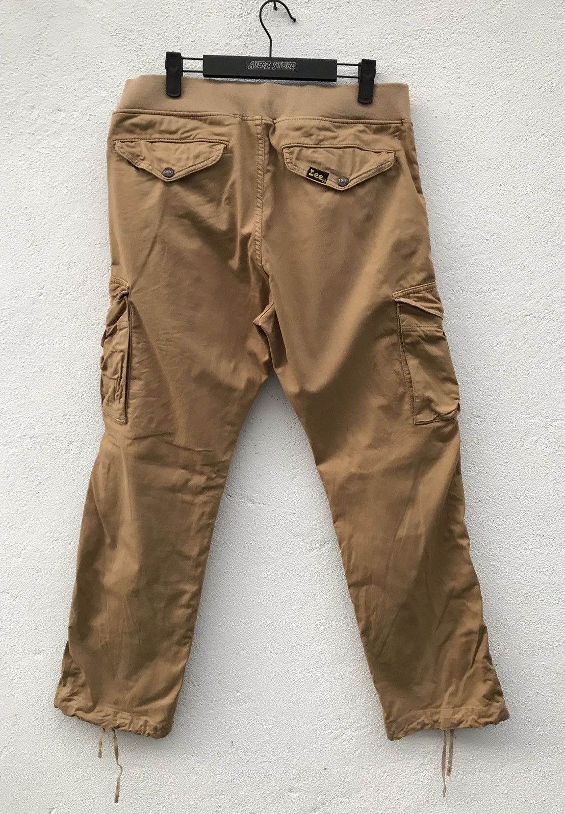 Lee × Vintage LEE Drawstring Cargo Pants Size US 33 - 5 Thumbnail