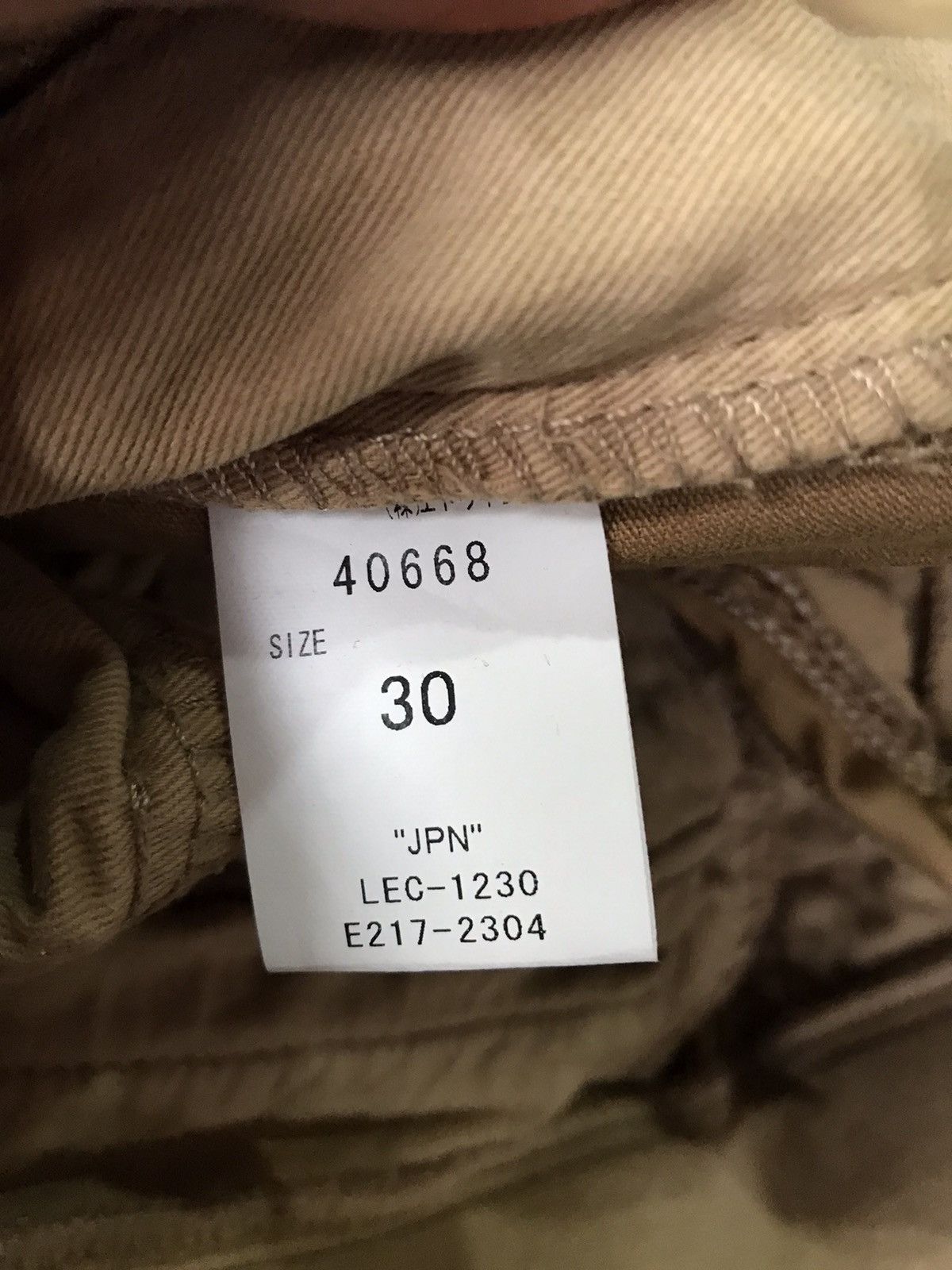 Lee × Vintage LEE Drawstring Cargo Pants Size US 33 - 12 Thumbnail
