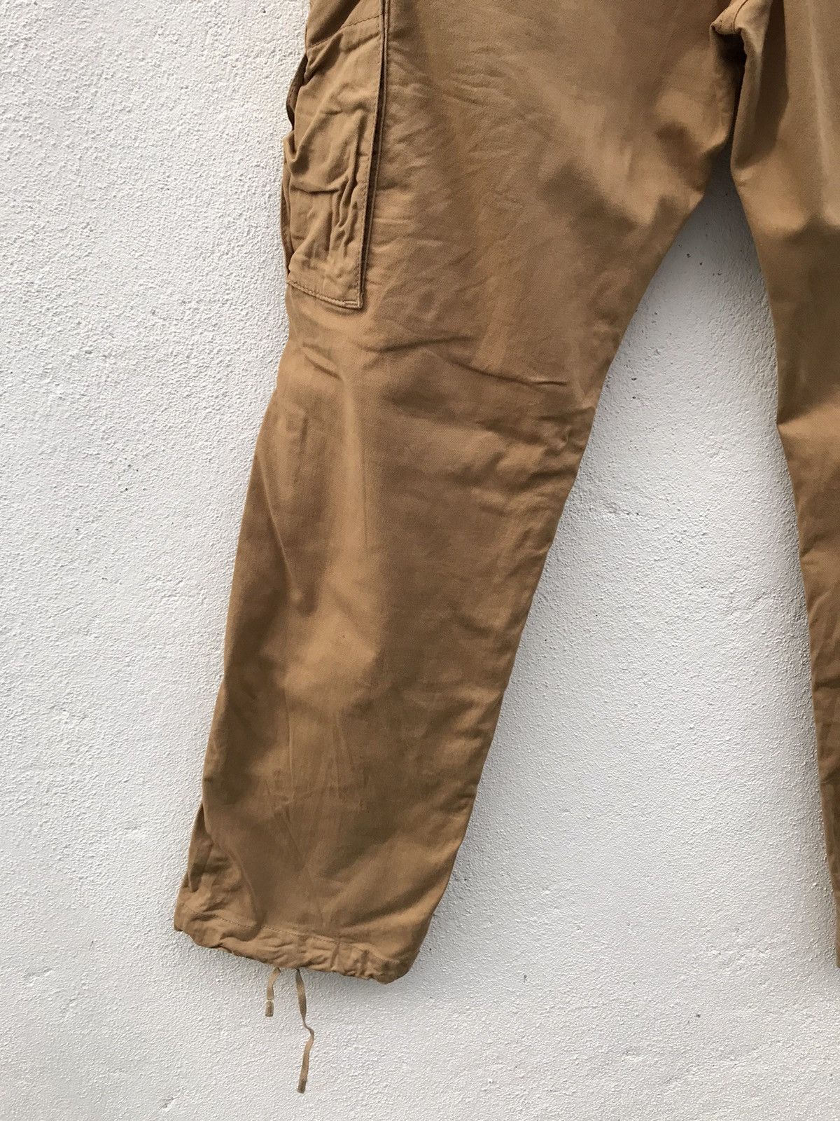 Lee × Vintage LEE Drawstring Cargo Pants Size US 33 - 6 Thumbnail