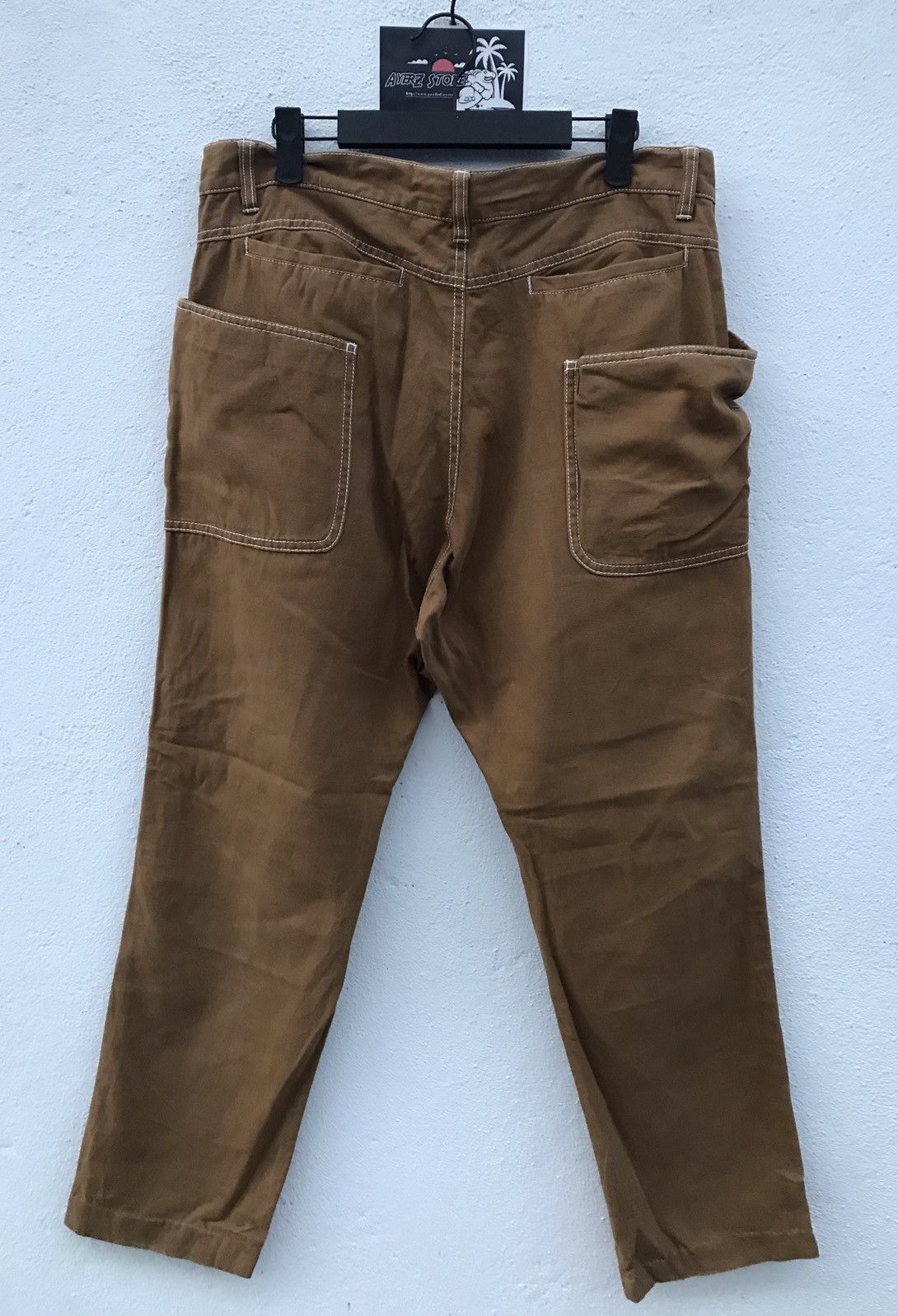 Japanese Brand Japanese Brand Side Pocket Baker Pants Size US 34 / EU 50 - 6 Thumbnail