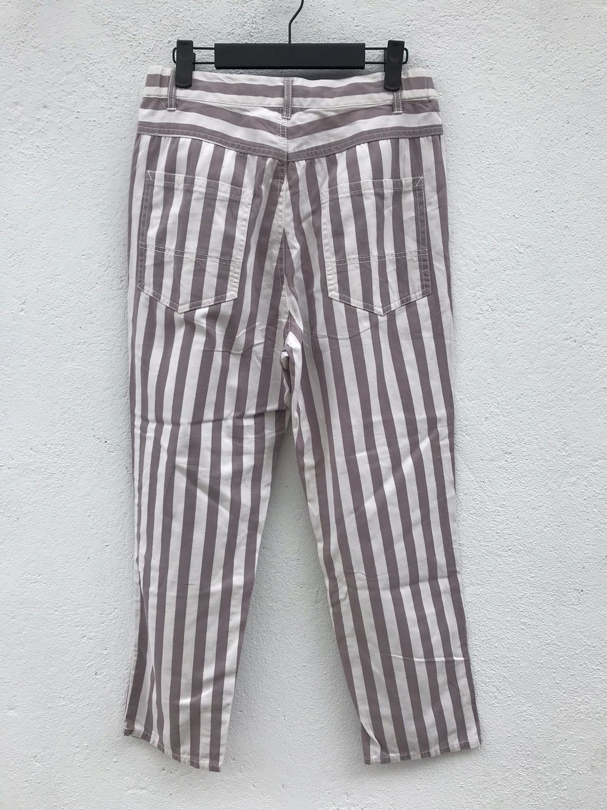 Arrow × Japanese Brand Arrow Stripe Ballon Drop Crotch Trouser Pants Size US 28 / EU 44 - 4 Thumbnail