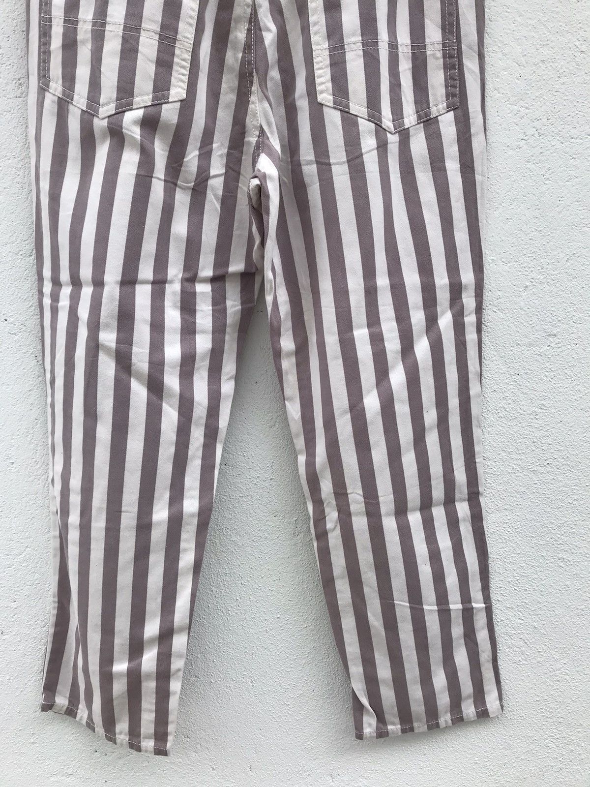Arrow × Japanese Brand Arrow Stripe Ballon Drop Crotch Trouser Pants Size US 28 / EU 44 - 6 Thumbnail