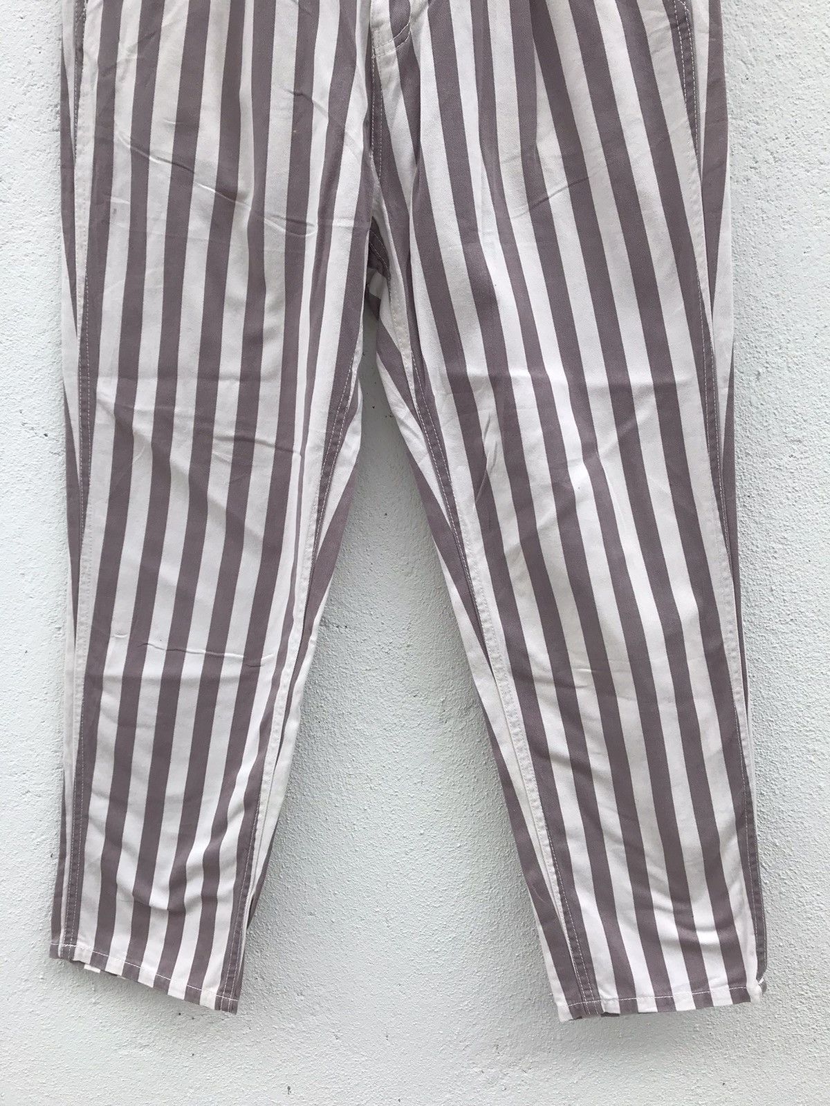 Arrow × Japanese Brand Arrow Stripe Ballon Drop Crotch Trouser Pants Size US 28 / EU 44 - 3 Thumbnail