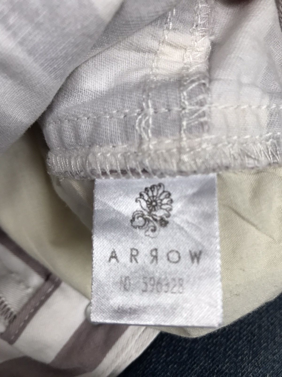 Arrow × Japanese Brand Arrow Stripe Ballon Drop Crotch Trouser Pants Size US 28 / EU 44 - 8 Thumbnail