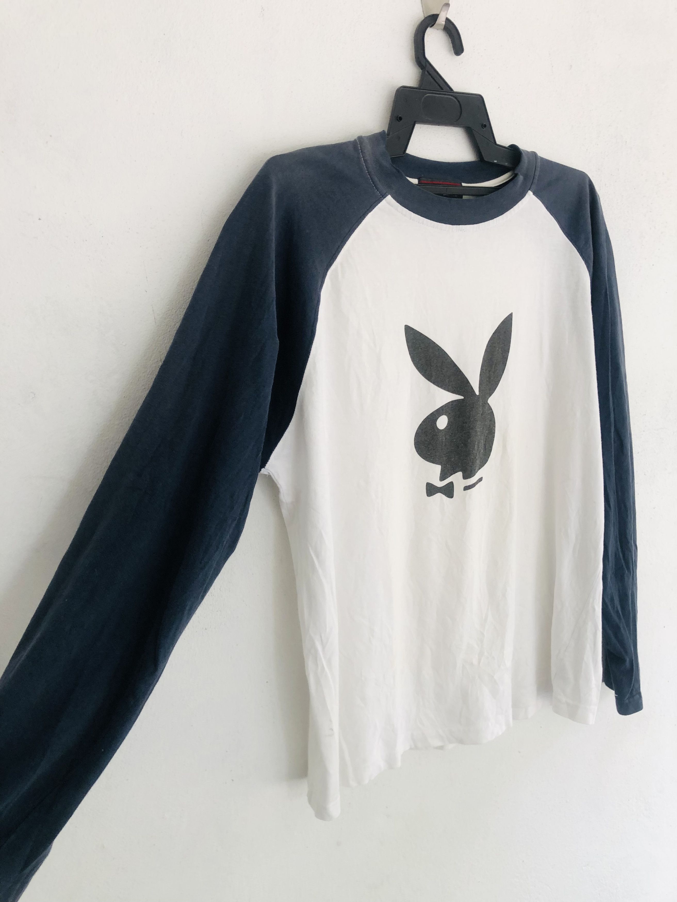 Playboy × Vintage Vintage Playboy Logo Long Sleeve Travis Scott Style Size US L / EU 52-54 / 3 - 4 Thumbnail